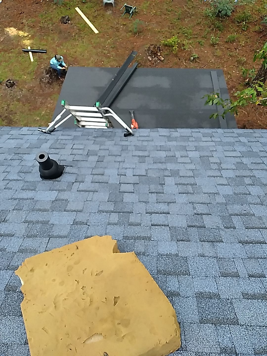 Residential Roofing and Porch Rebuild using Owens Corning Duration Shingles by Indigo State Roofing