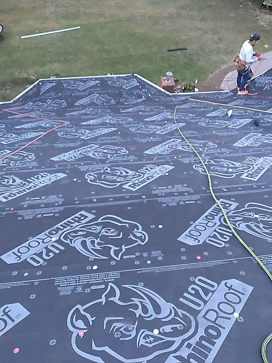 Residential Roofing Installation using Owens Corning Oakridge- Williamsburg Gray by Indigo State Roofing