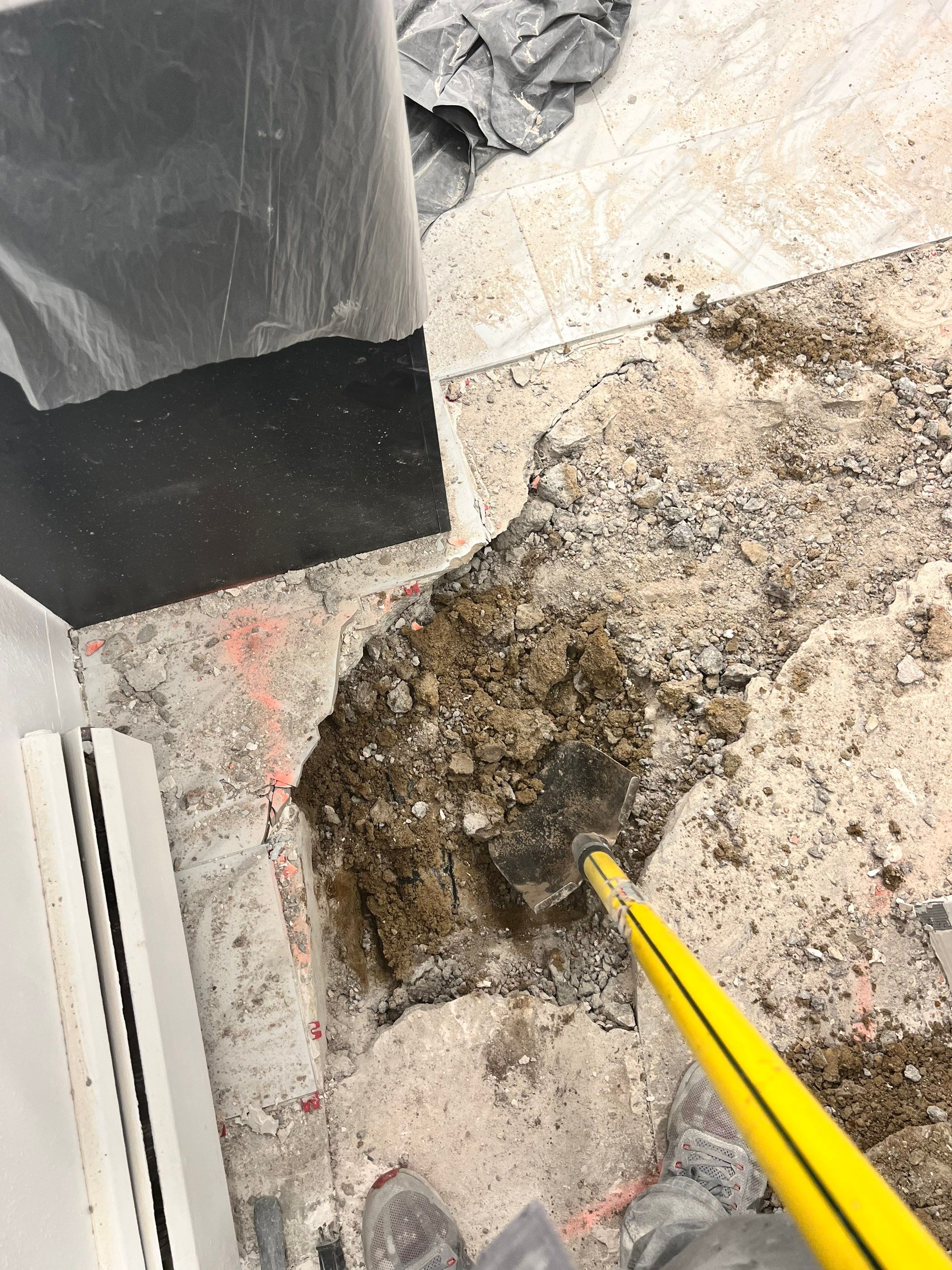 Toilet relocate by Plumbing Connect Systems LLC