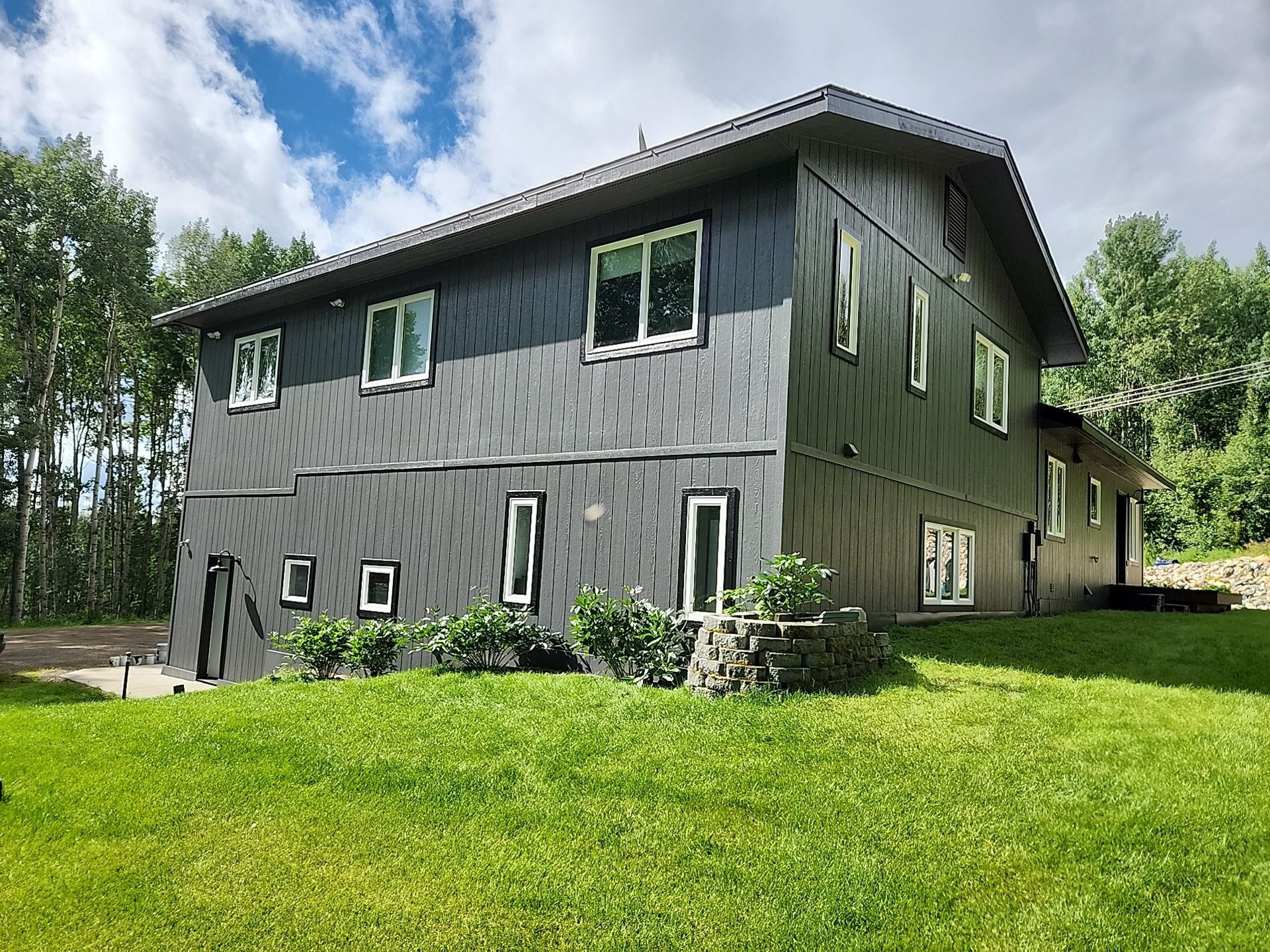 Beautiful Exterior Update by Midnight Sun Painting