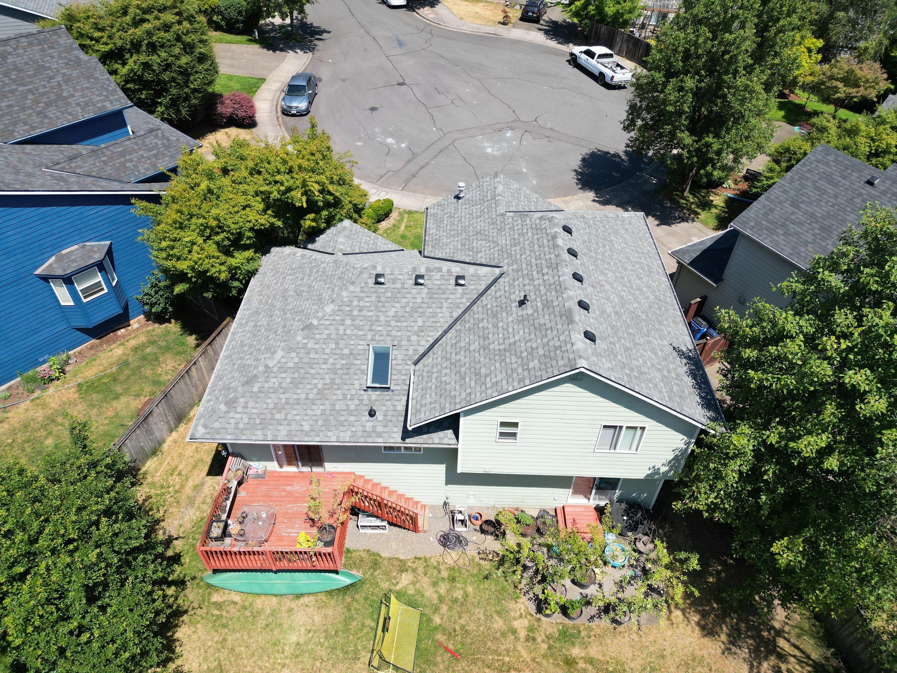 Residential Roofing Installation using Asphalt Shingles by Vitan Construction LLC 
