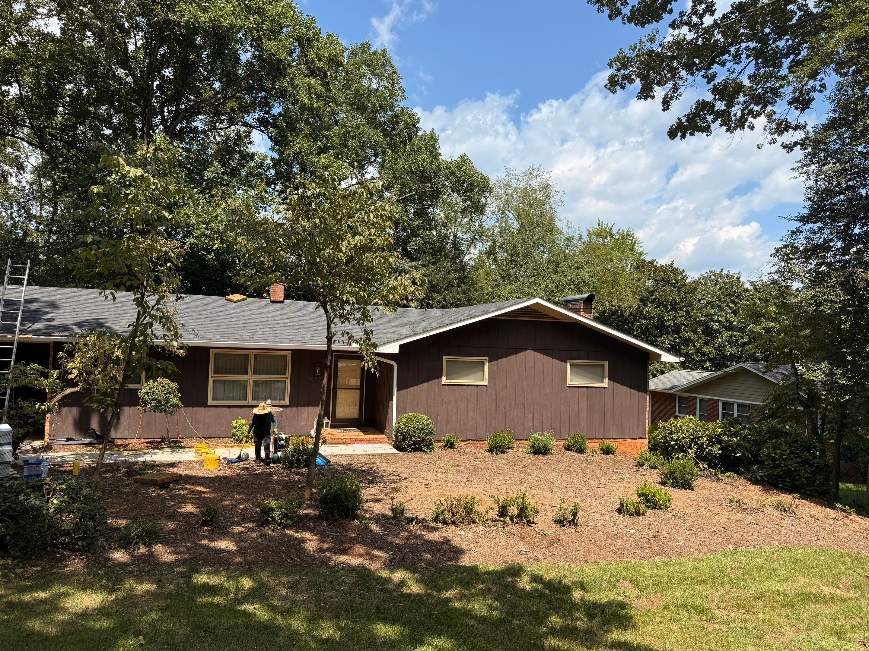 Residential Roof Replacement using TAMKO Titan XT Rustic Black by RISE Roofing & Restoration, LLC