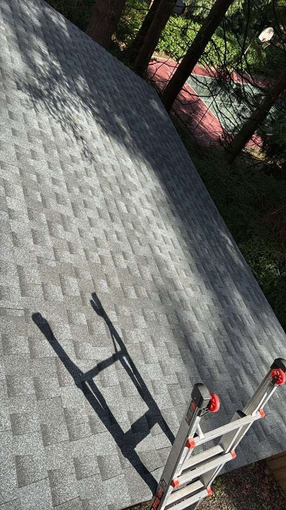 Residential Roofing Installation using GAF UHDZ Shingles by Roofing Formula LLC