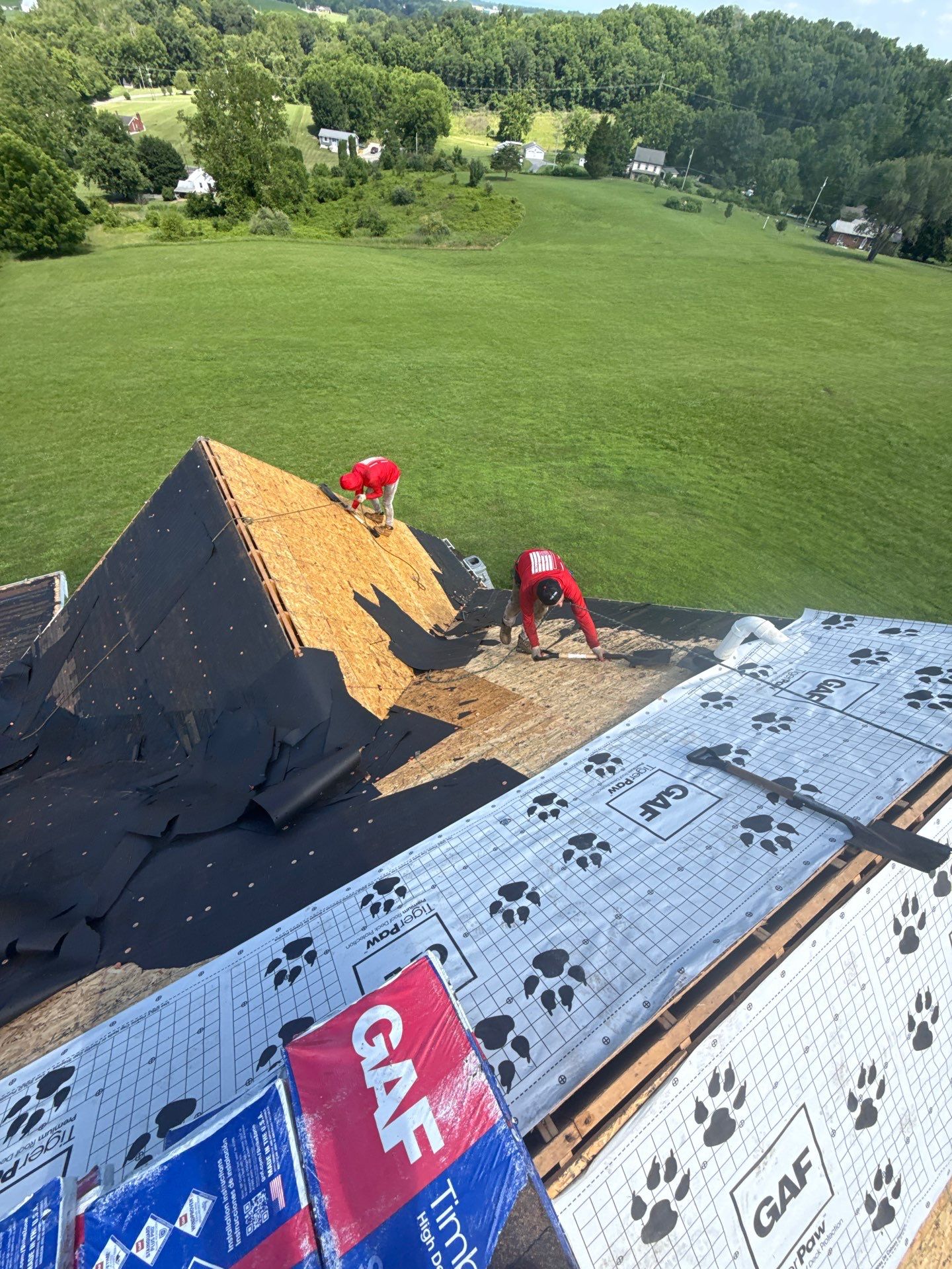 Gaf Roof Replacement - Barkwood  by Teflon Roofing