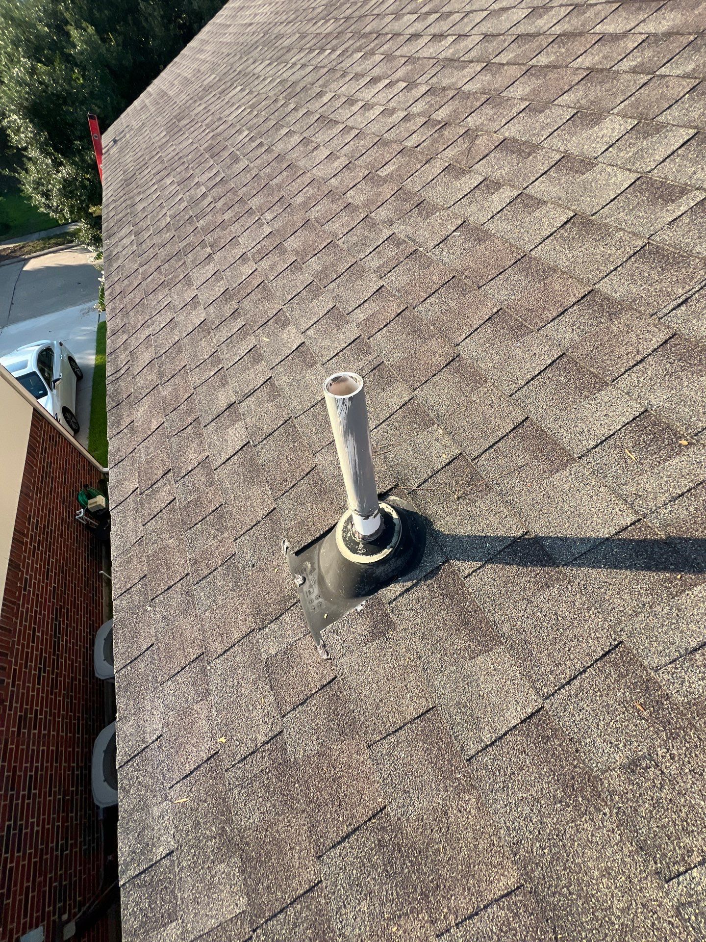 Hail Damage using Owen's Corning Duration (Lifetime) Shingles by Roof Repair Company