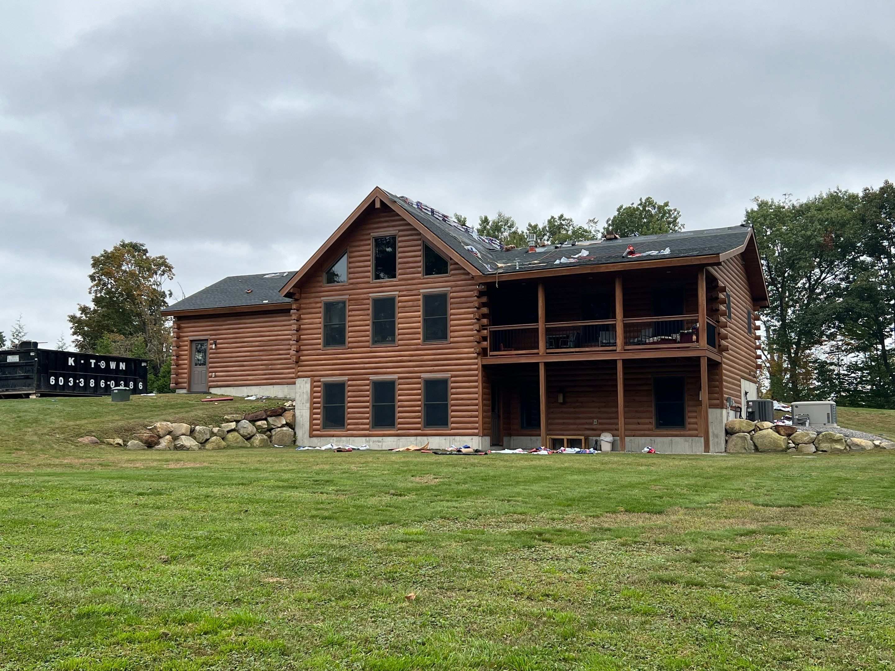 New Roof in Bow New Hampshire by Tall pine roofing