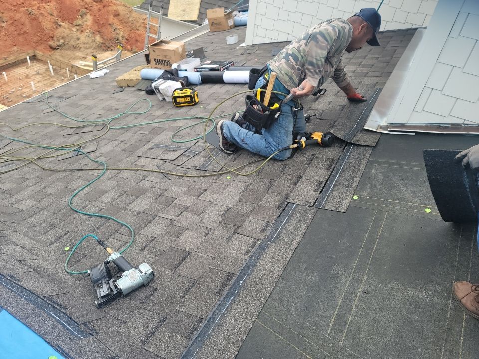 Residential Roofing Installation using Roof Replacement by American Roofing & Construction LLC