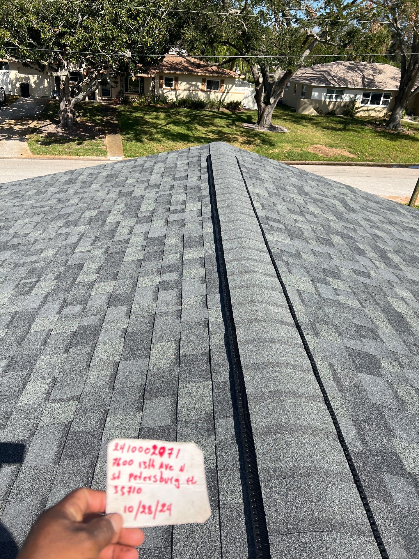 Project in St. Petersburg 33710 by Mitchell Roofing Company LLC 
