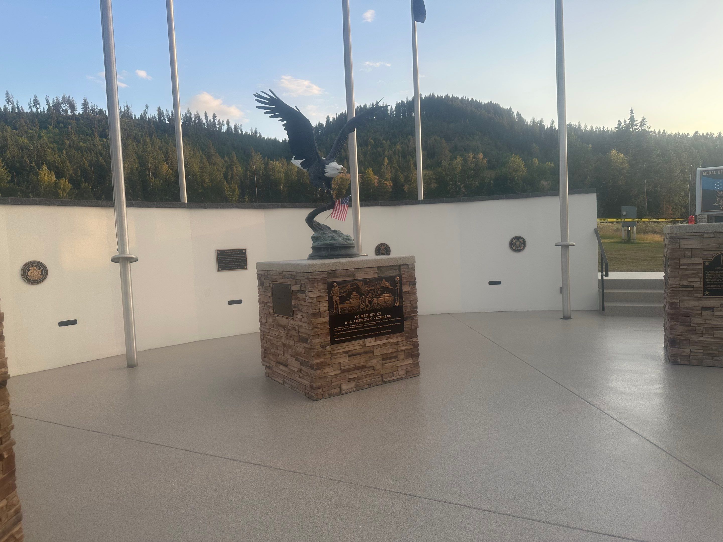 Veteran's Memorial - St. Maries Idaho by Croc Coatings, LLC