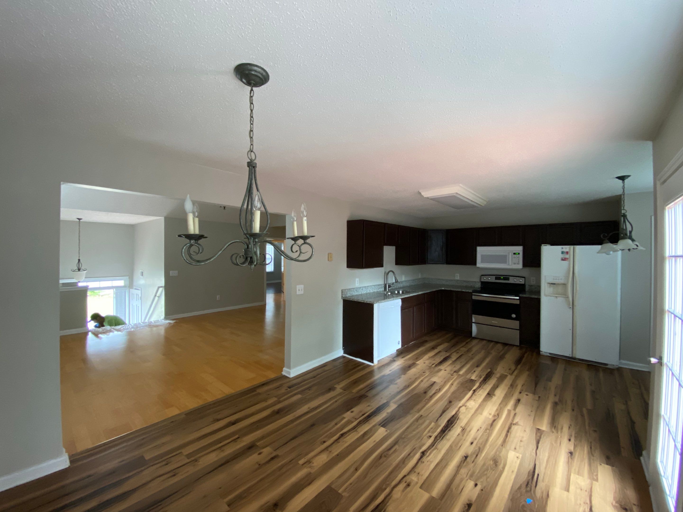 Dallas Georgia Interior Remodel Featuring White Shaker Cabinets and LVP Flooring by Swift Home Renovations