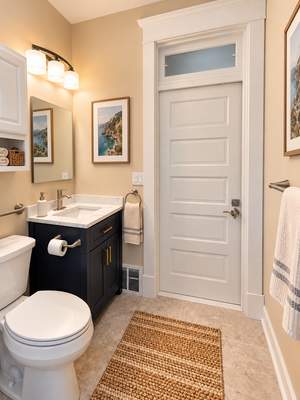 Modern Bathroom Remodel with Walk-In Shower & Updated Finishes