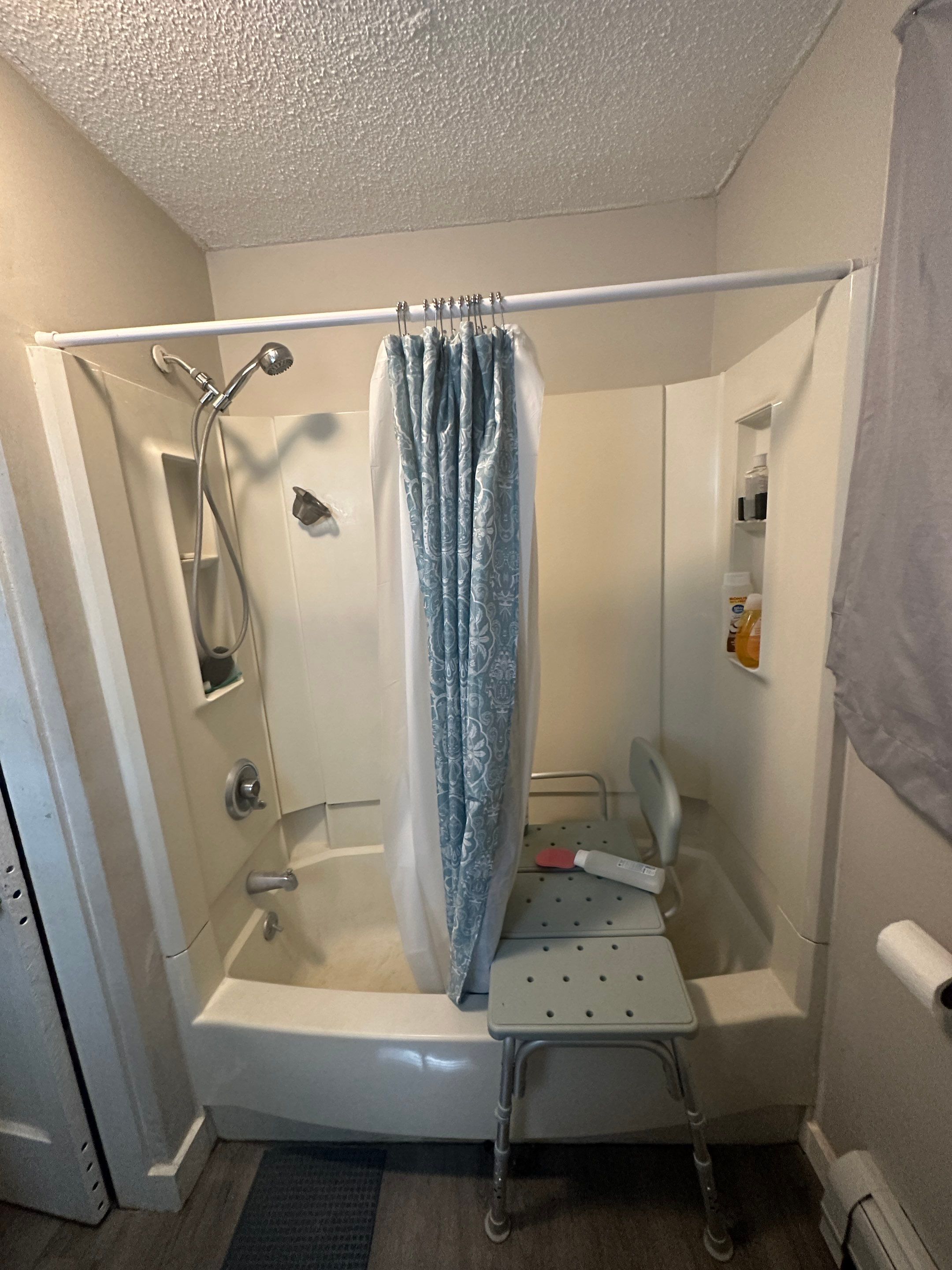 Tub to Walk-In Shower Installation in East Windsor, CT  by Yankee Home Improvement