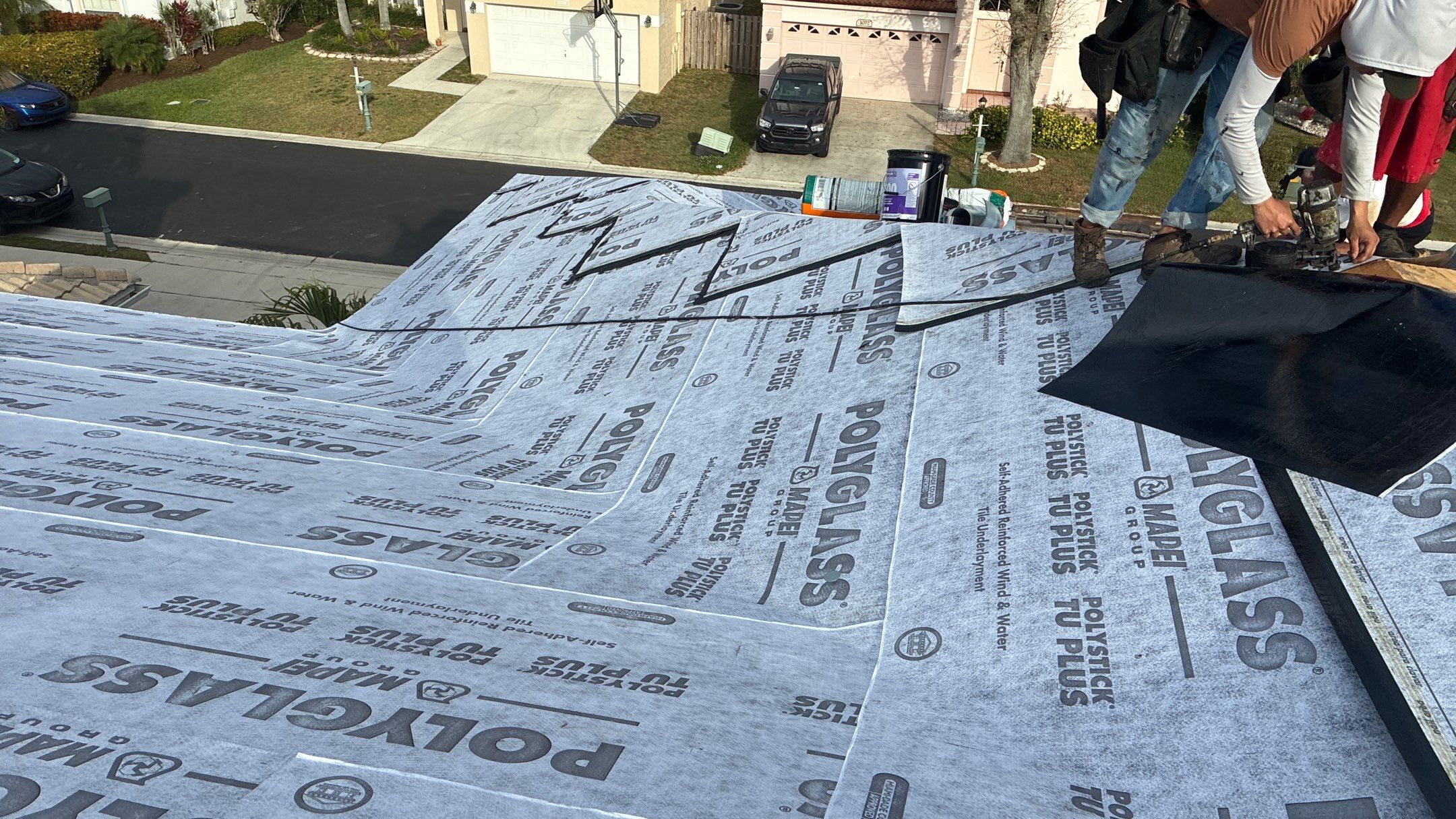 Residential Roofing Installation using WestLake Roofing Tile by BLUES BROTHERS ROOFING