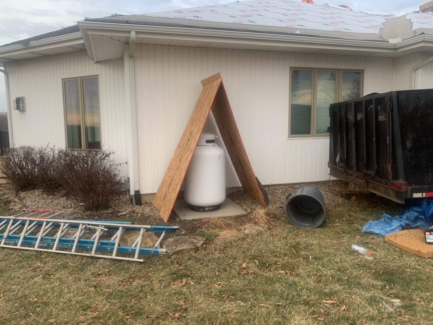 Residential Roofing Installation using GAF Timberline roof by EEC  Windows, Siding & Roofing 
