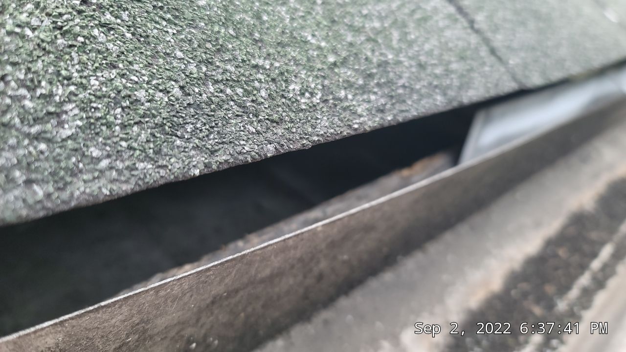 ATLAS PINNACLE PRISTINE COLOR: HEARTHSTONE DRIP EDGE: BLACK by Eagle Eye Roofing