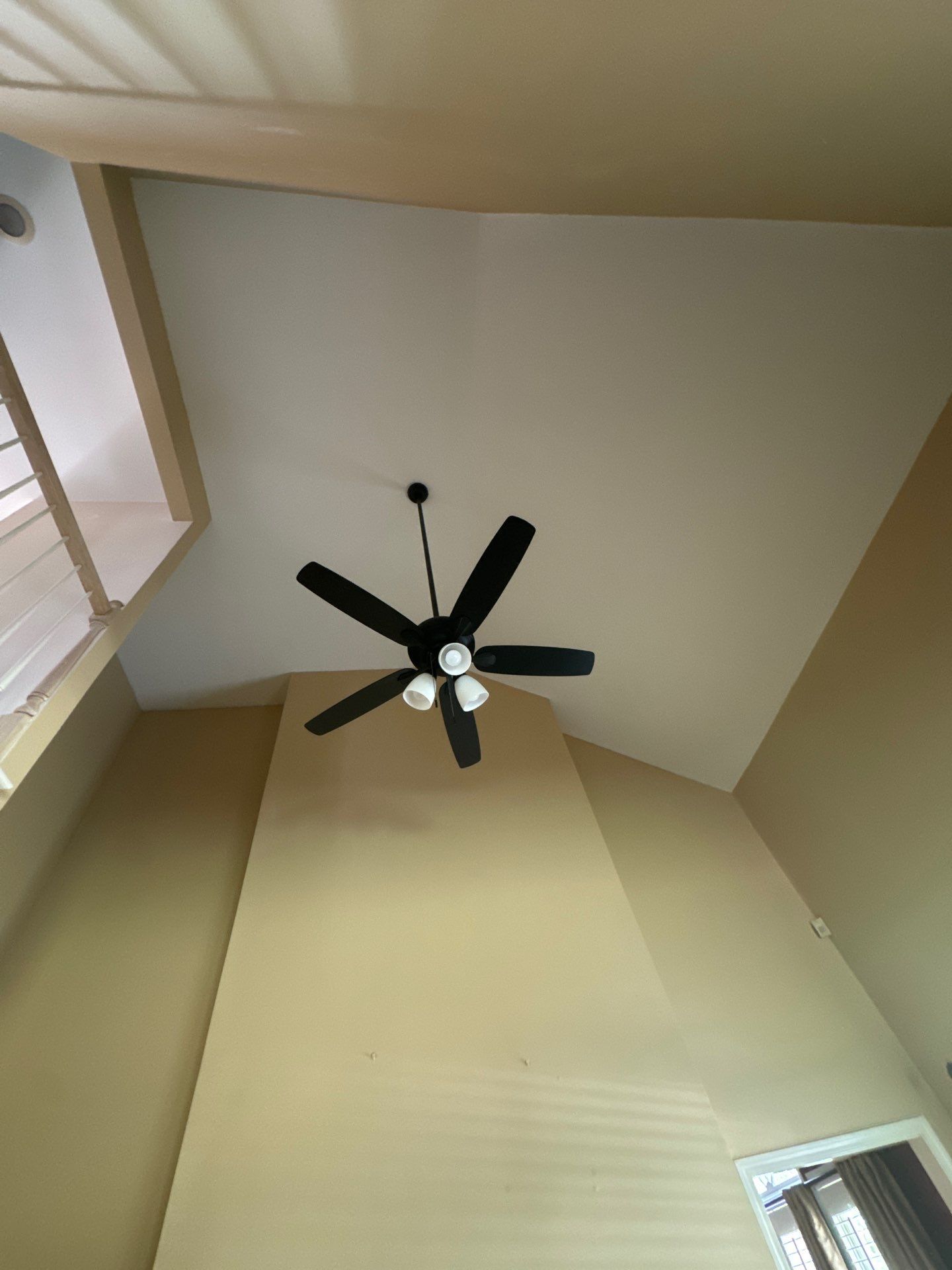 Interior Painting and Vaulted Ceiling Drywall Repair in Duluth by Swift Home Renovations