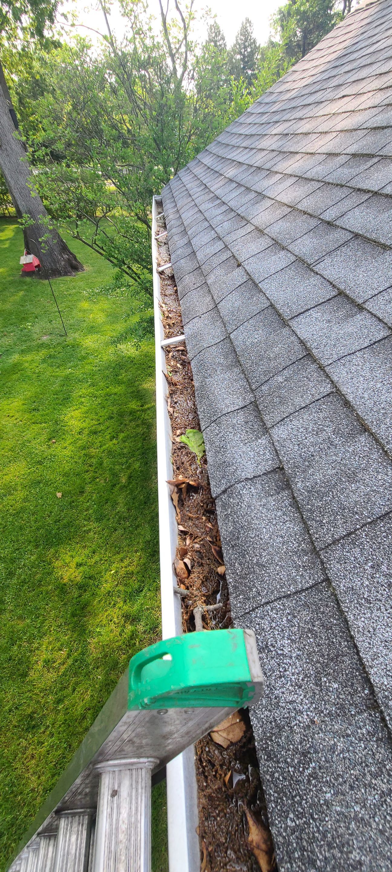 Gutter Cleaning using Gutter Cleaning Supplies by Above All Gutters 