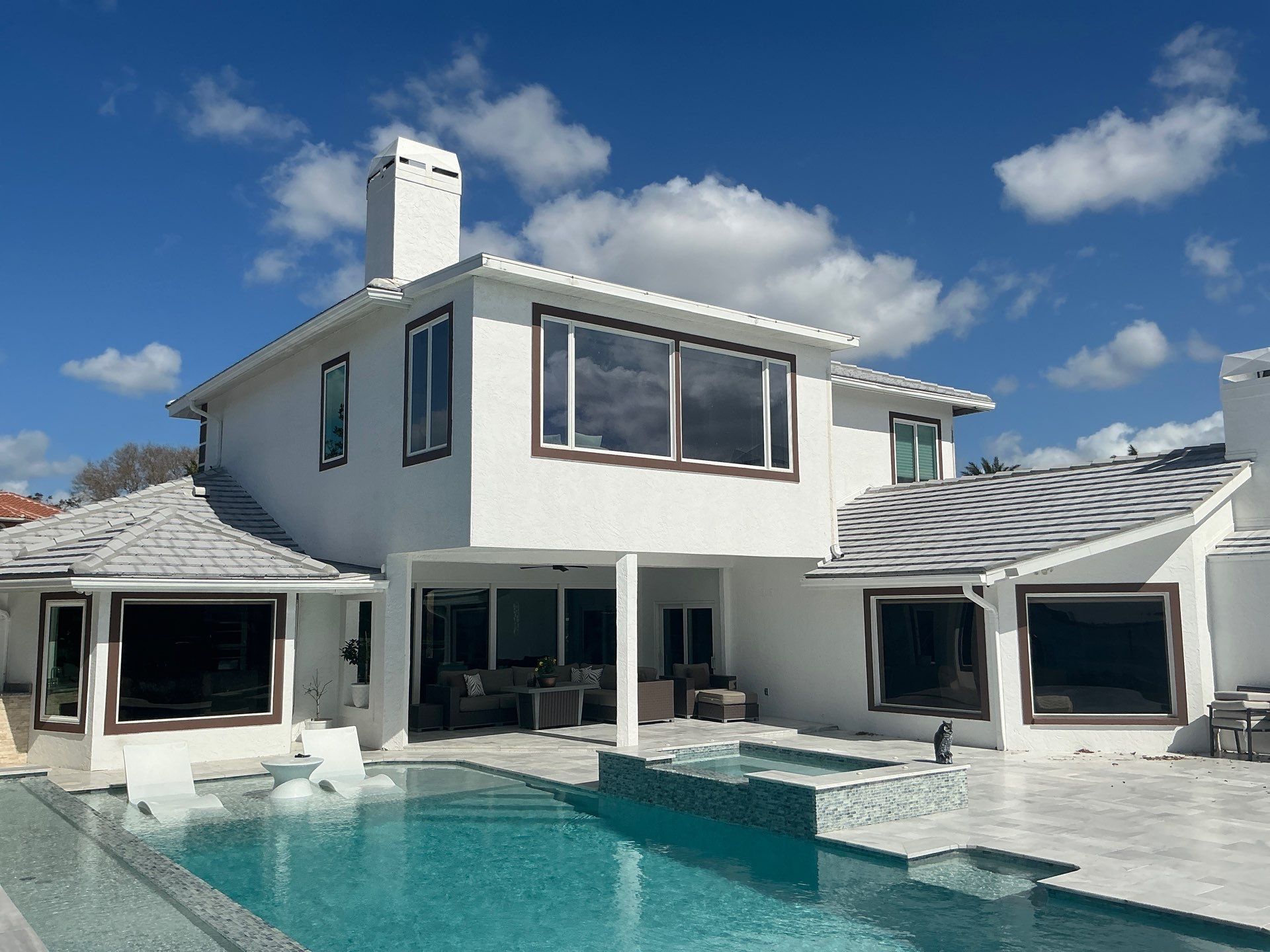 Repainting and Upgrading Gutters in Sarasota FL by Gutter Professors