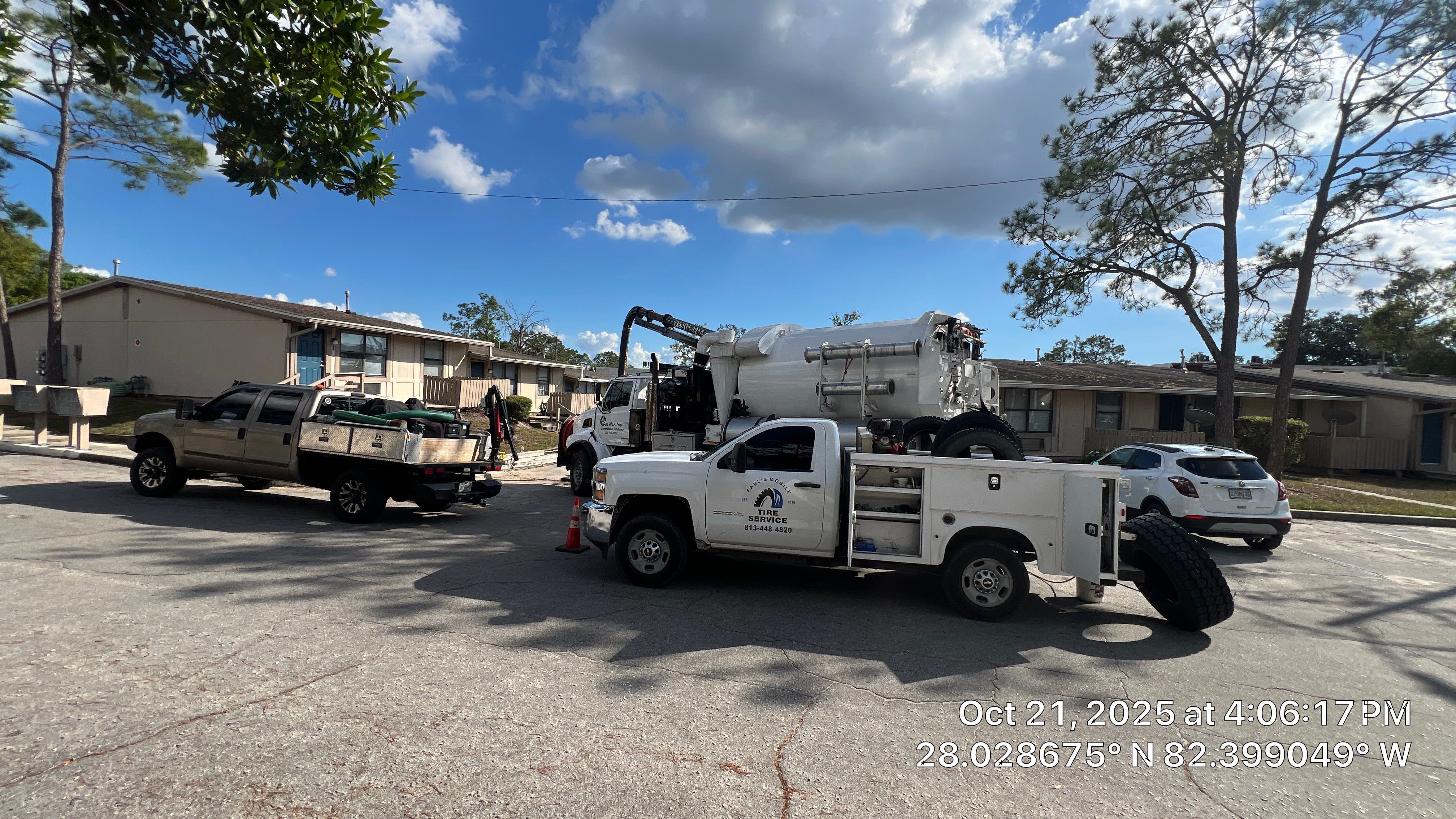Apartment Complex Storm Water System Cleaning and Maintenance by APS Power & Water