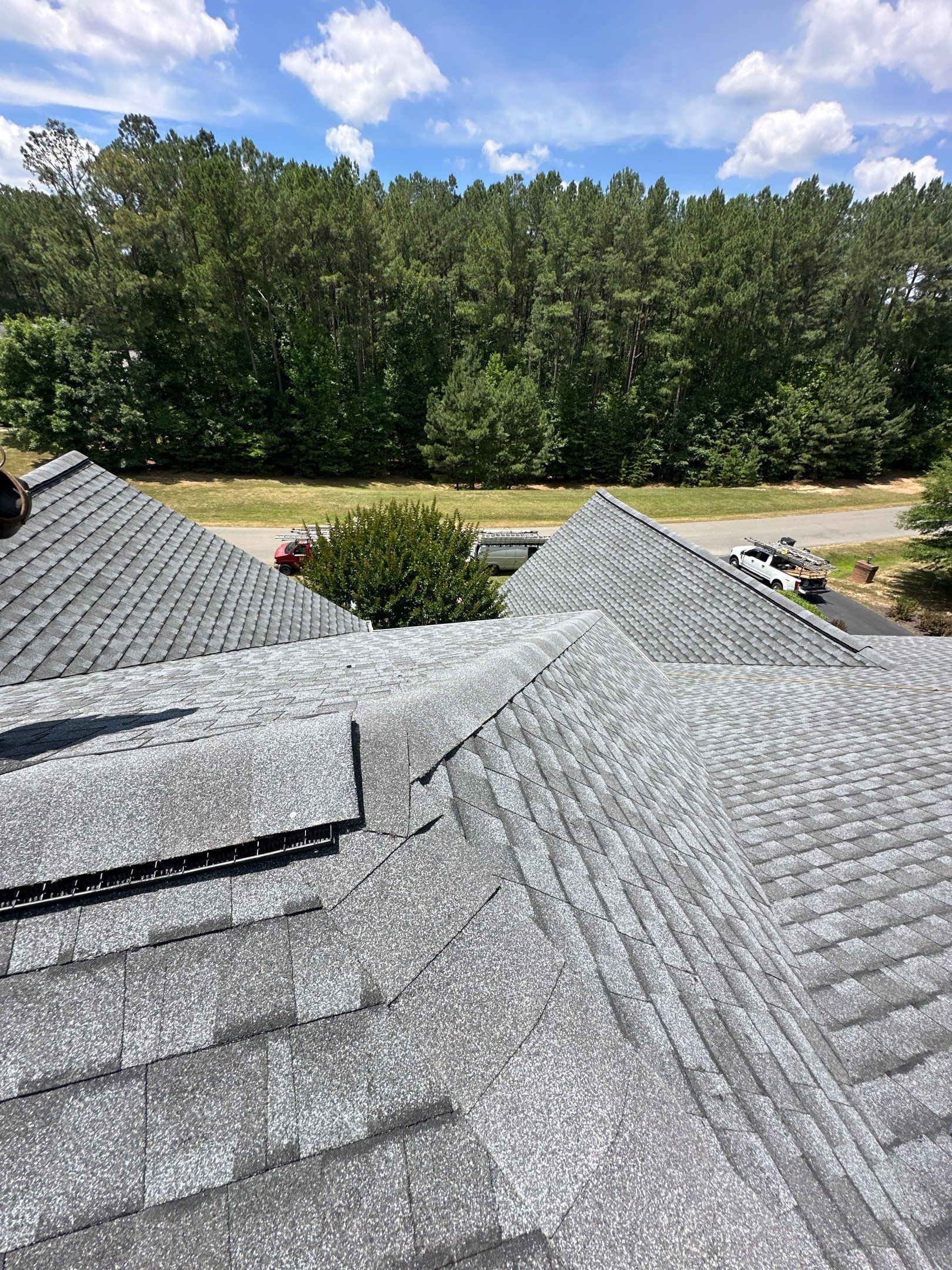 Ultra HDZ Roof + Gutters in Fredericksburg by American Home Contractors
