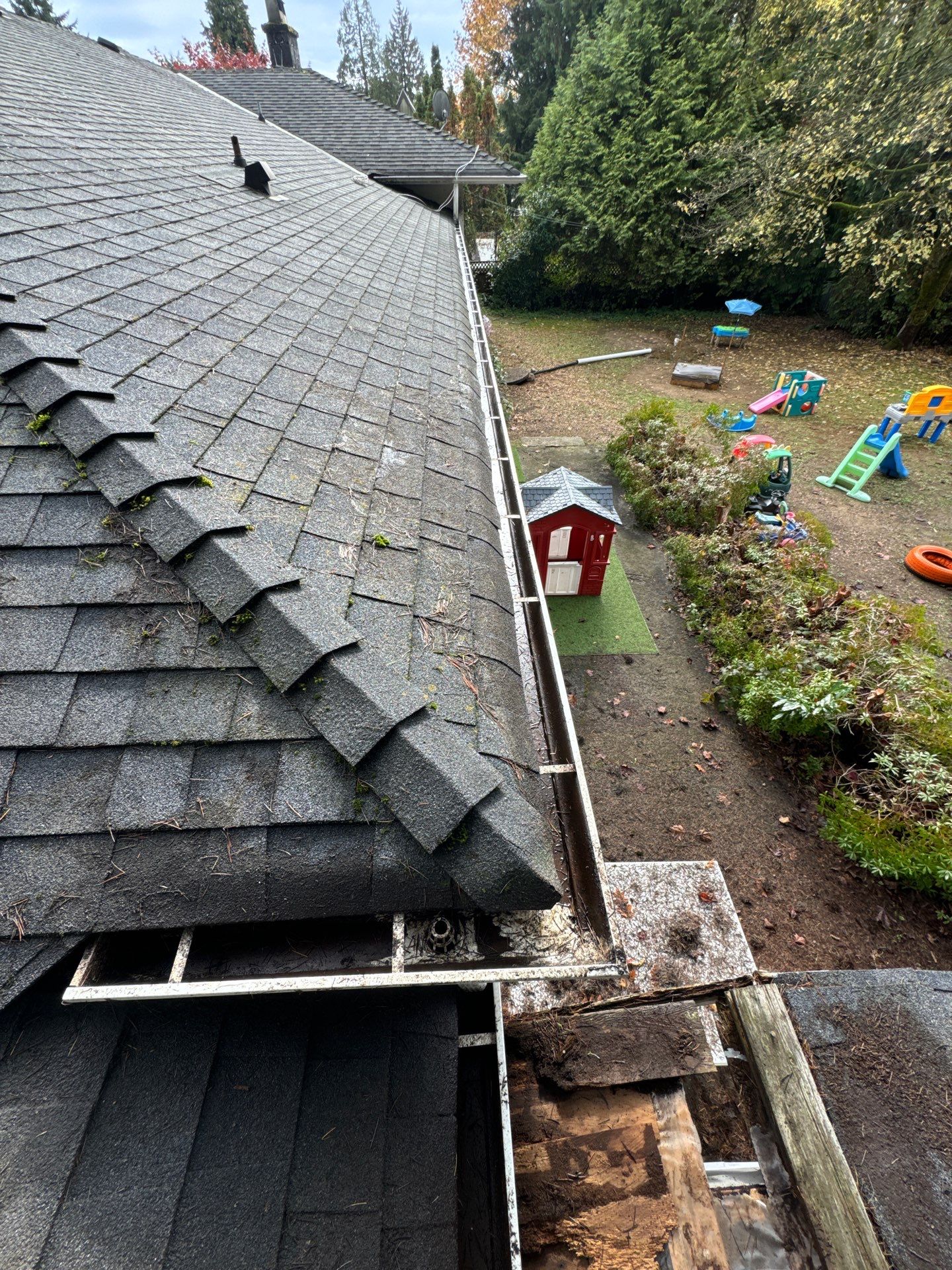 Gutter Cleaning- Taylor Way by YVR Construction Group