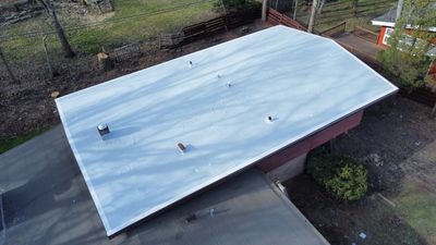 Residential Flat Roof Installation TPO