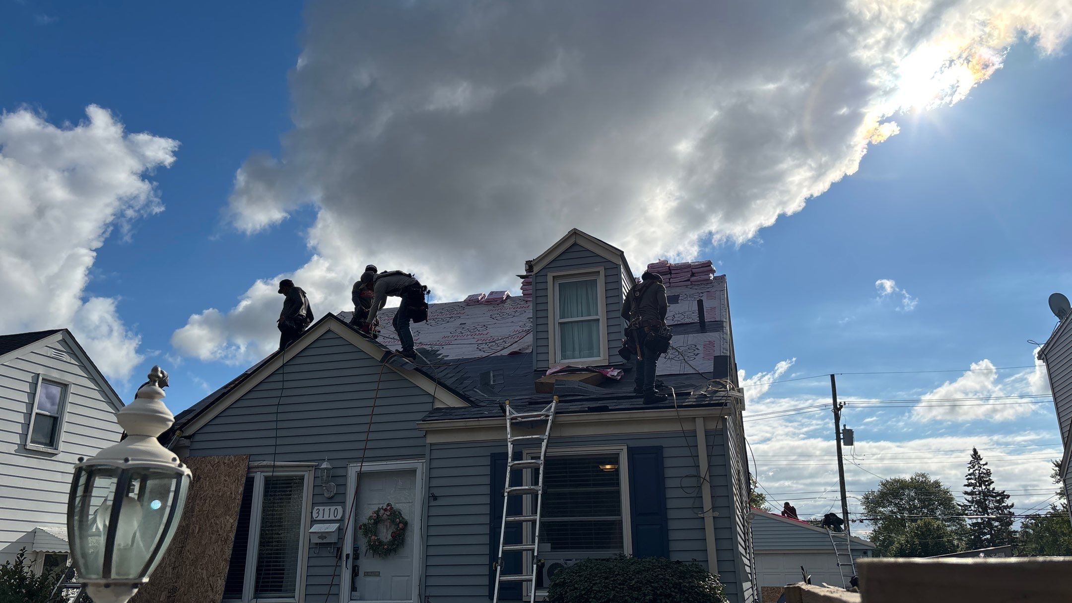 Roof Replacement using Owens Corning Slatestone Gray by 180 Contractors