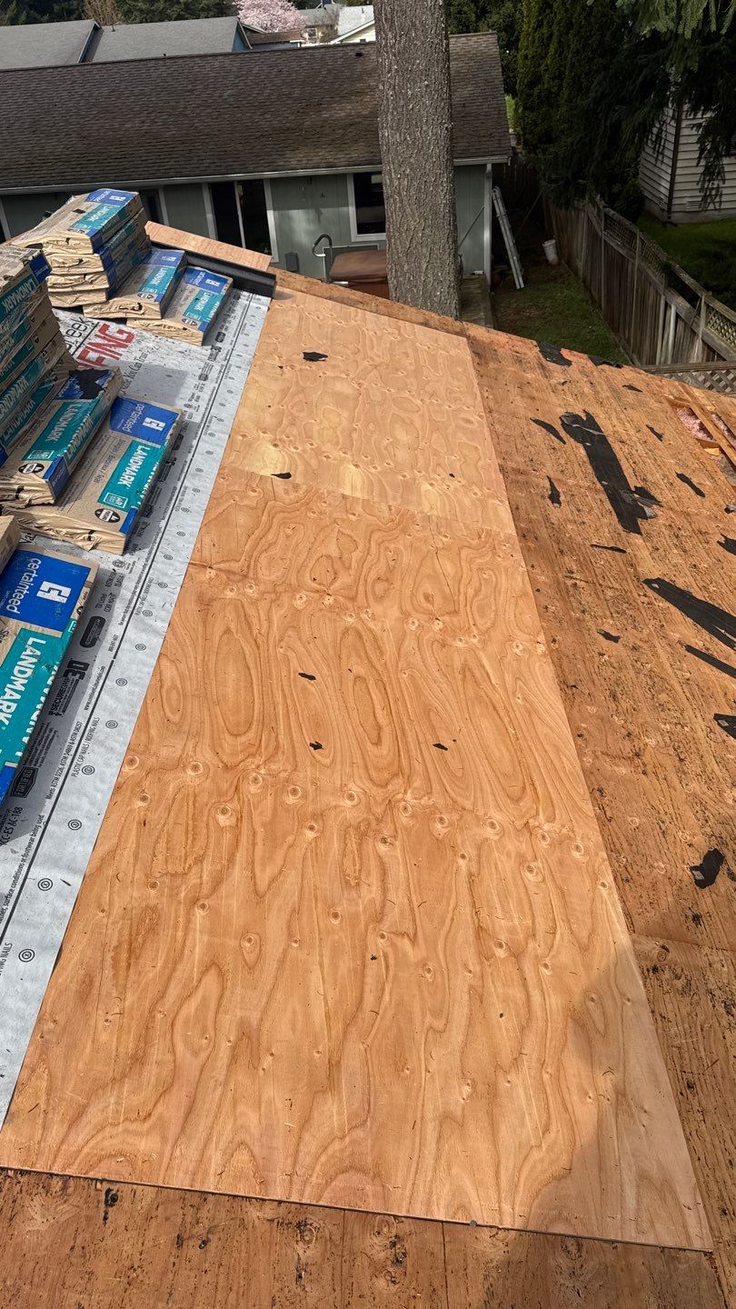 Roof replacement by Roofing Formula LLC