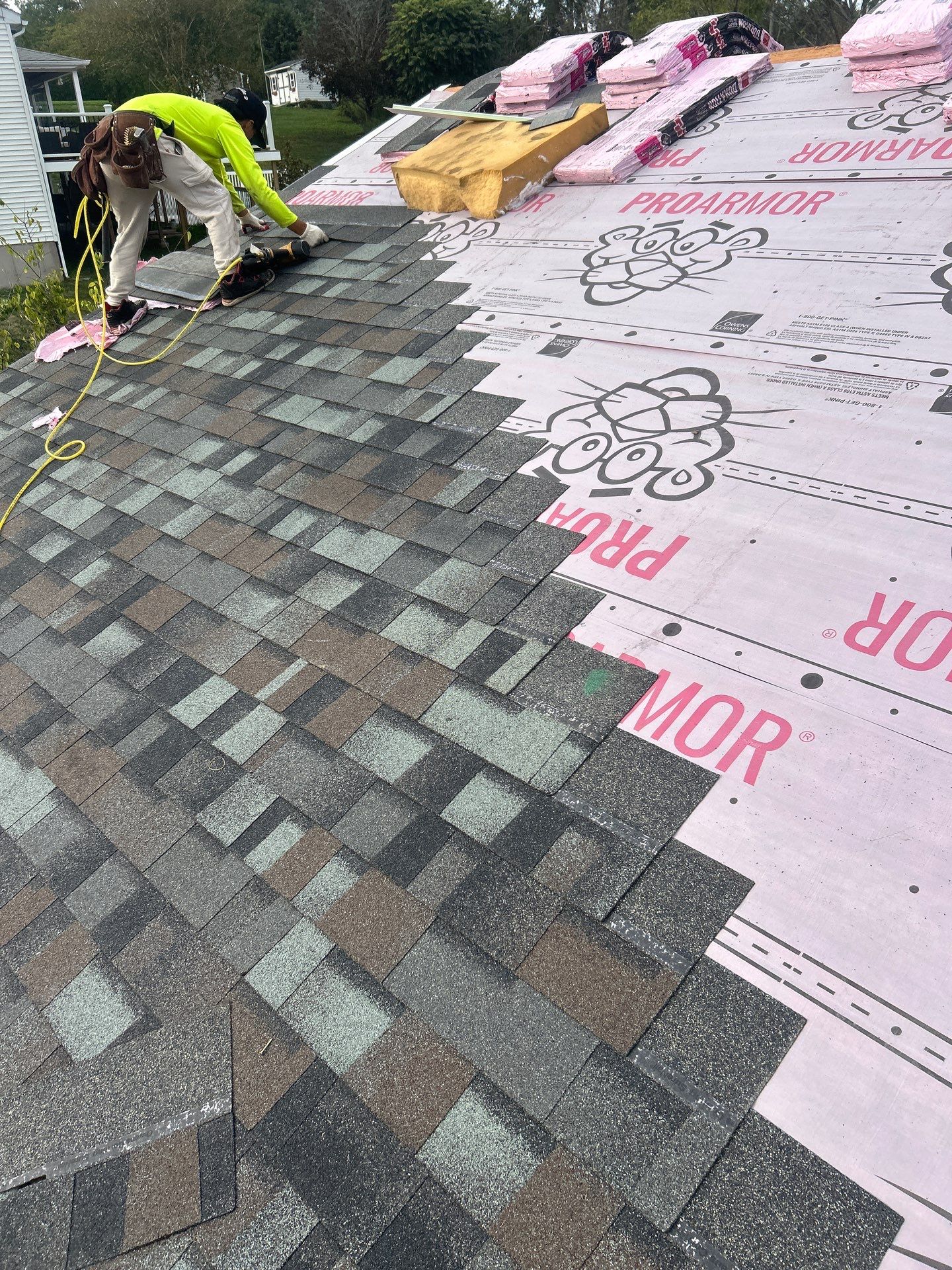 Owens Corning Duration: Storm Cloud in East HAVEN by Golden Shield Roofing