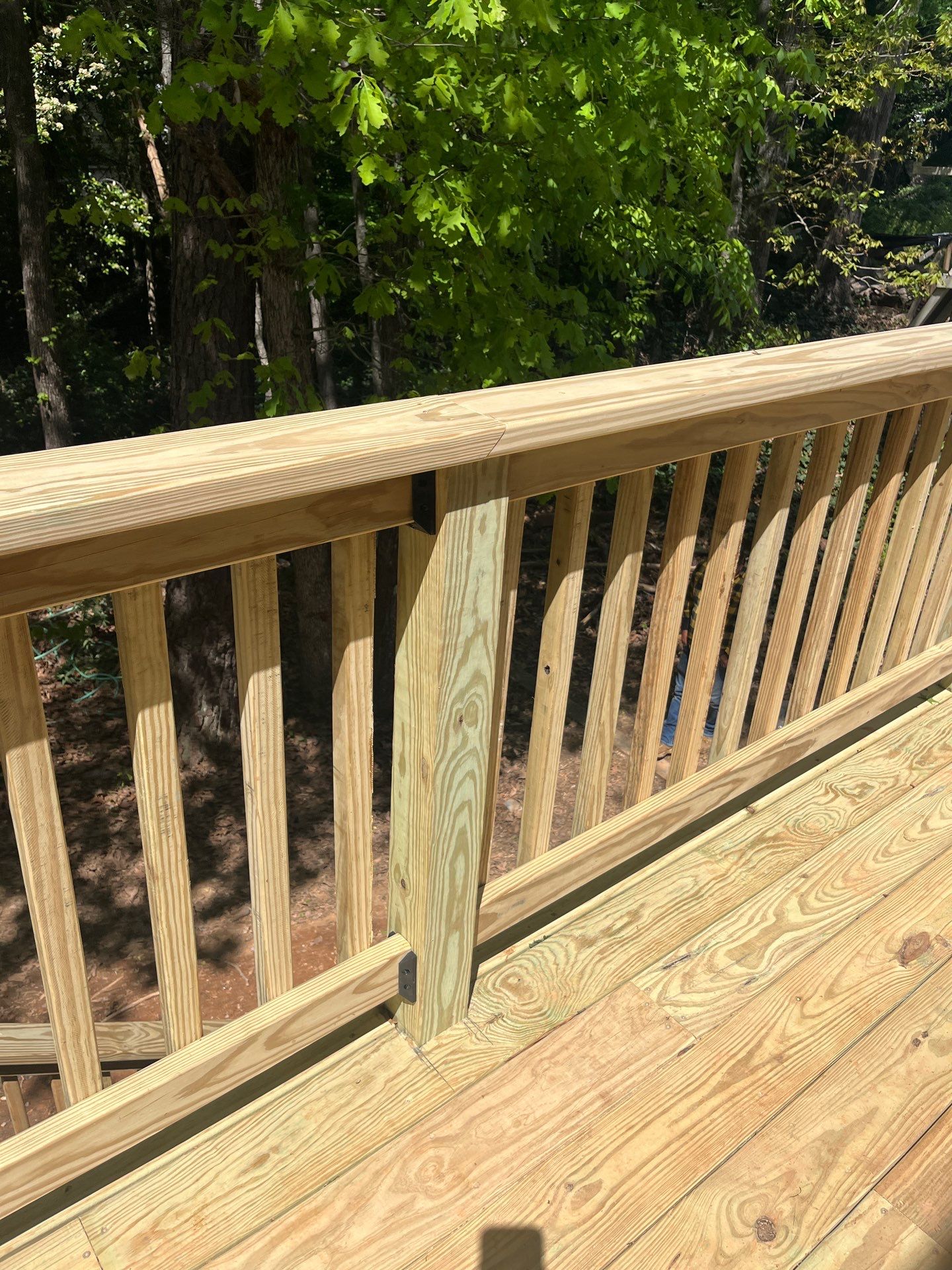 Wood Deck Build in Acworth, GA by Nelson Exteriors 