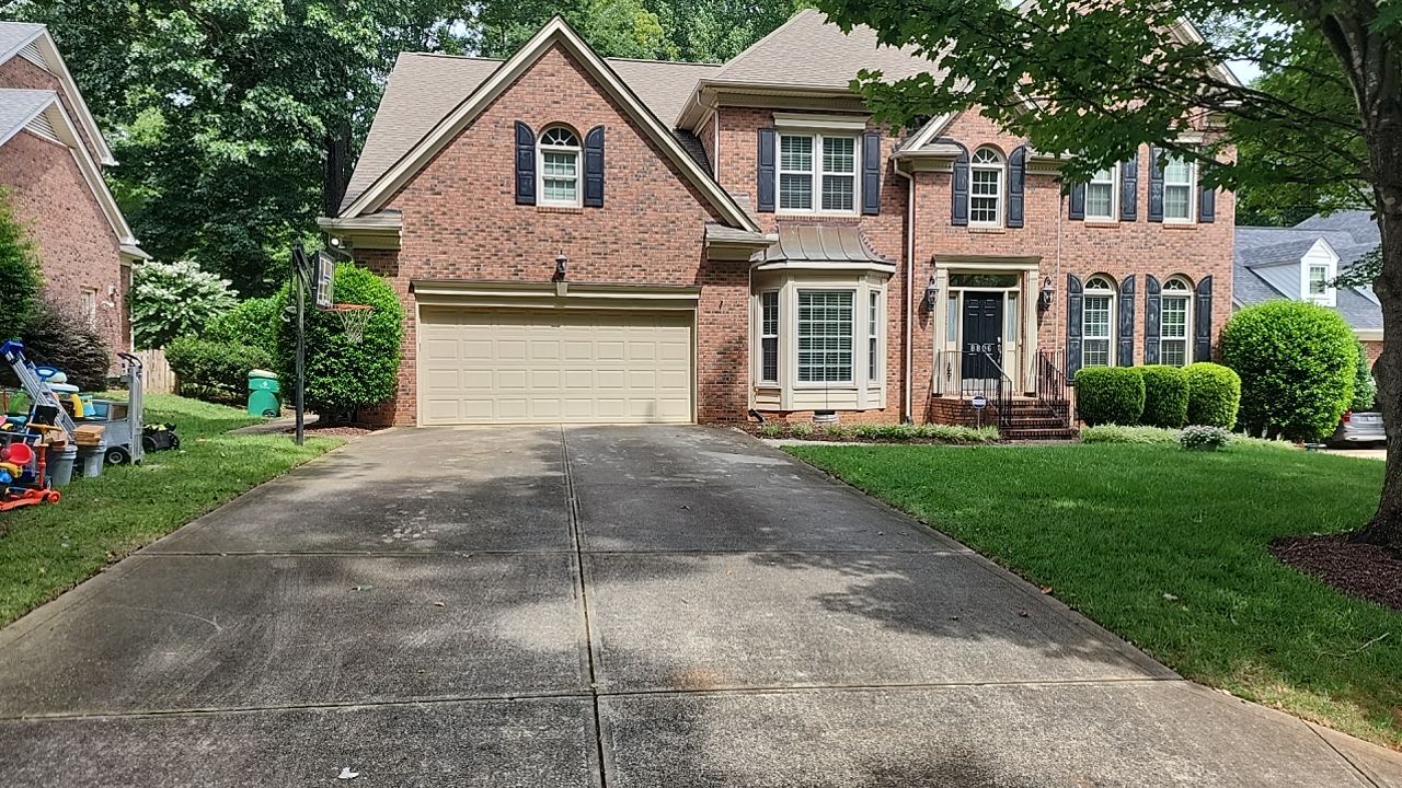 House Wash using cleaner by G&H Home Tech Pros LLC