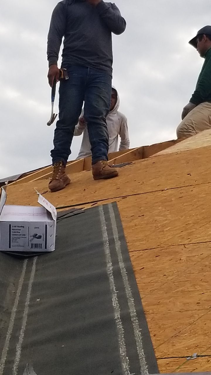 Residential Roofing Installation using GAF Natural Shadow  by A & H Roofing and Contracting