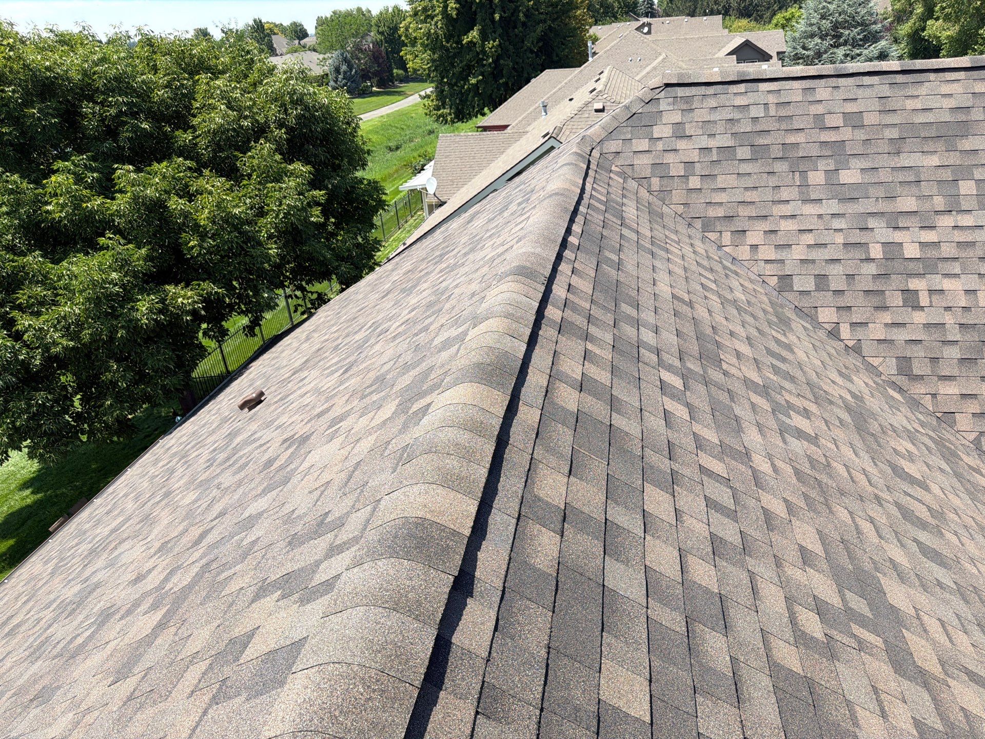 Complete Residential Roof Replacement with Architectural Shingles in Star by Olive Roofing