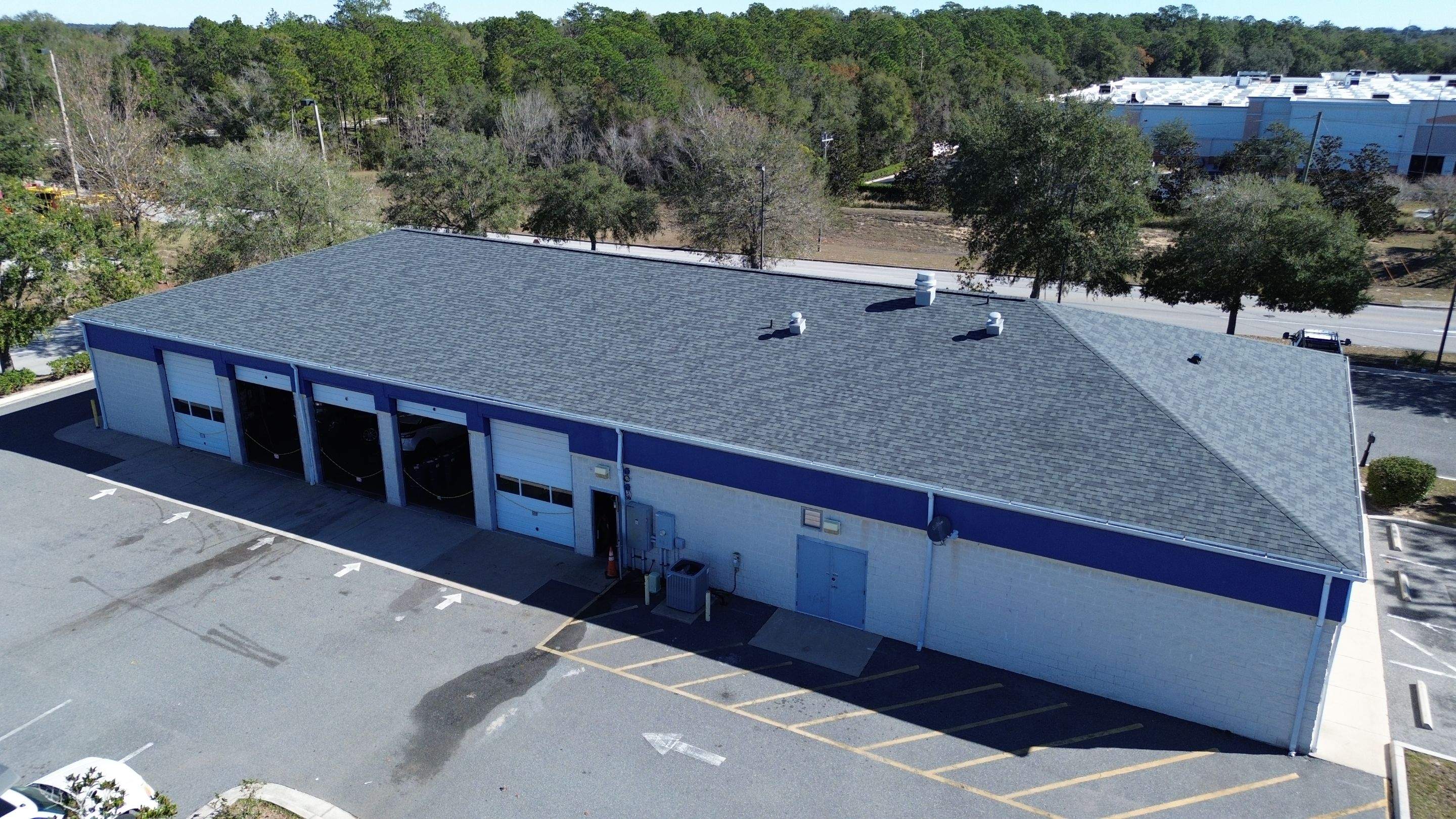 Reroofing Good Year Tire Shop in The Villages, FL by Brehm Roofing