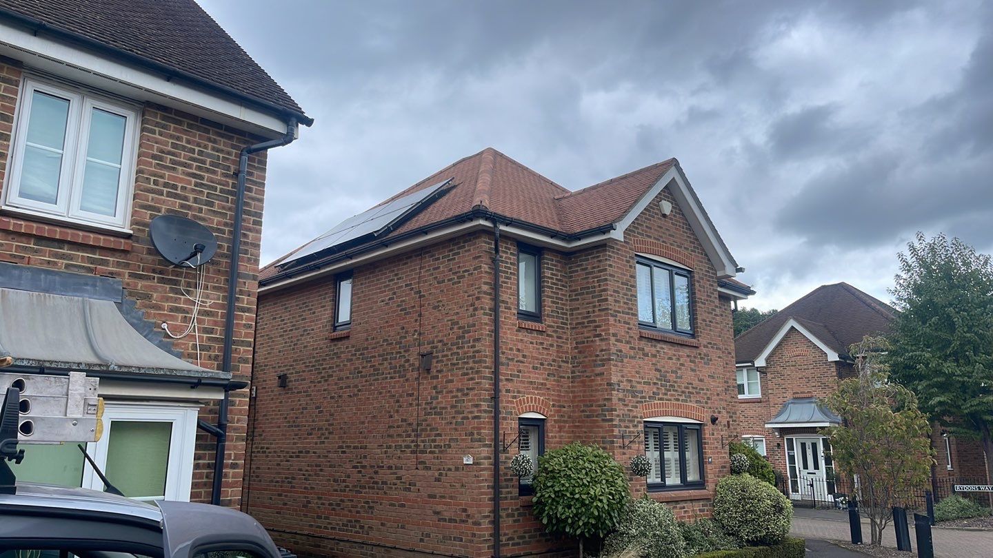 Roof Clean - Biocide Treatment using Honda 15lpm Low Pressure Washing Machine by Ges Exterior Cleaning ltd