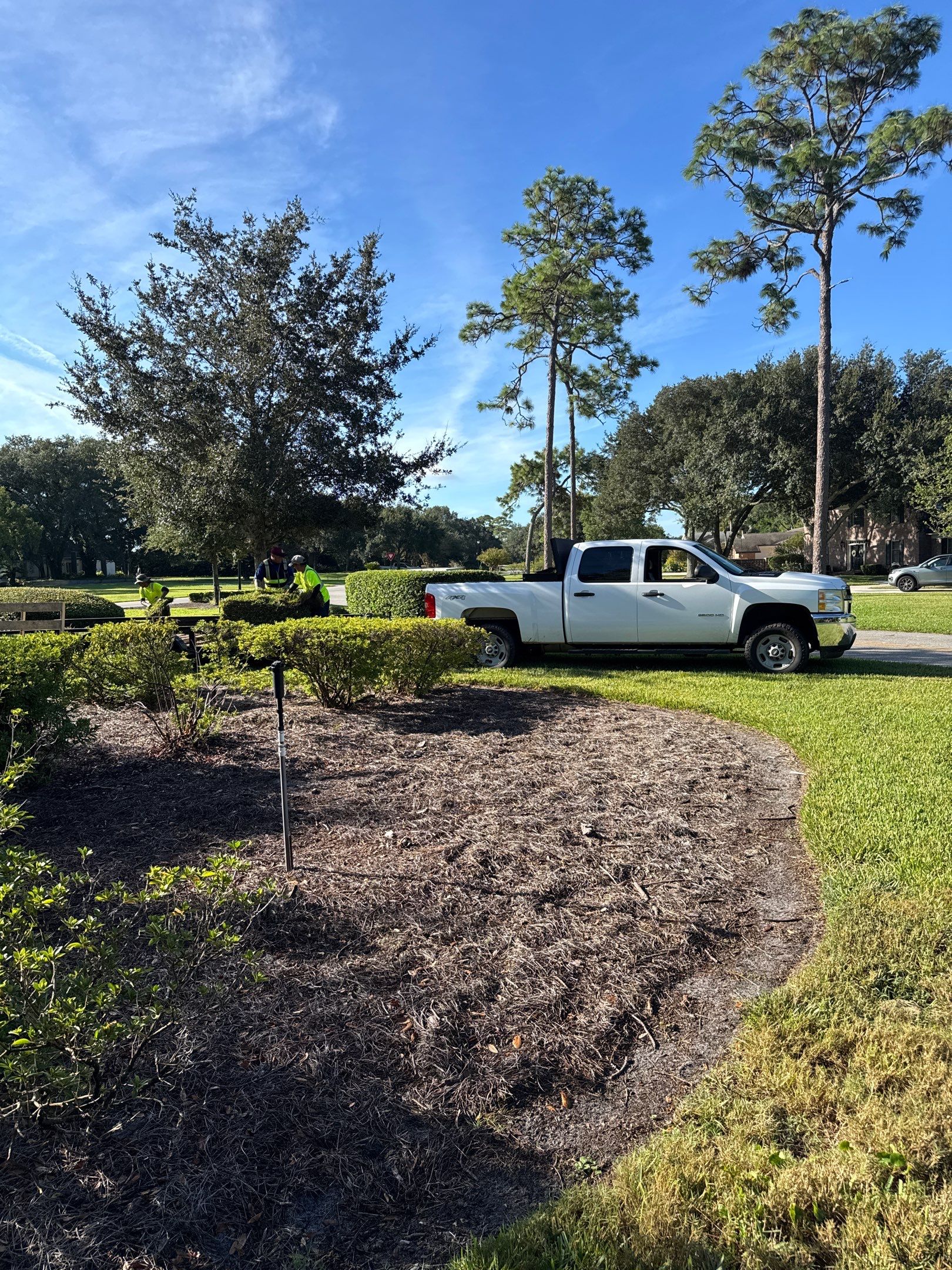 Deerwood Community | Island Landscape Replacement by ProGreen Services