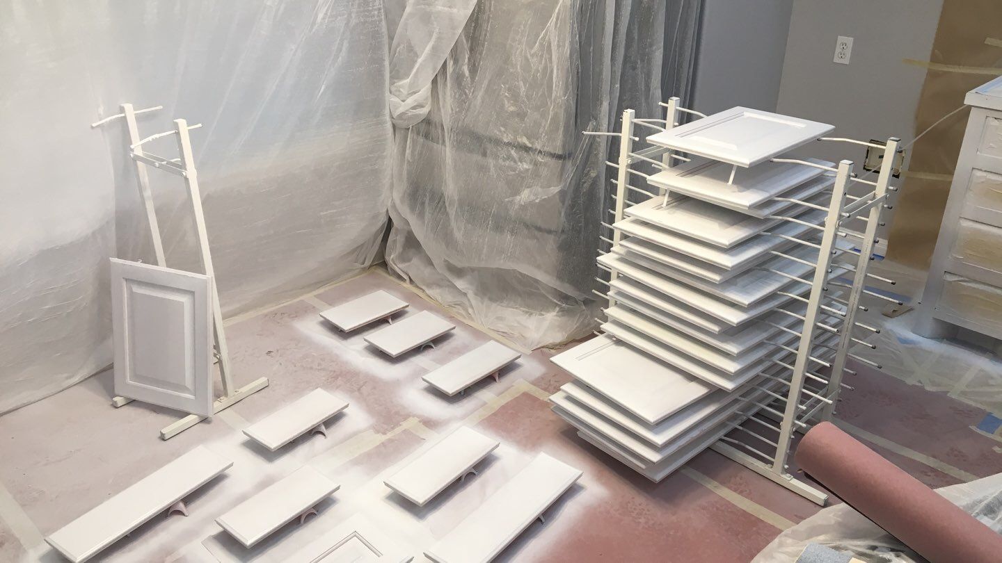 Cabinet Painting by 360 Painting Central Texas 