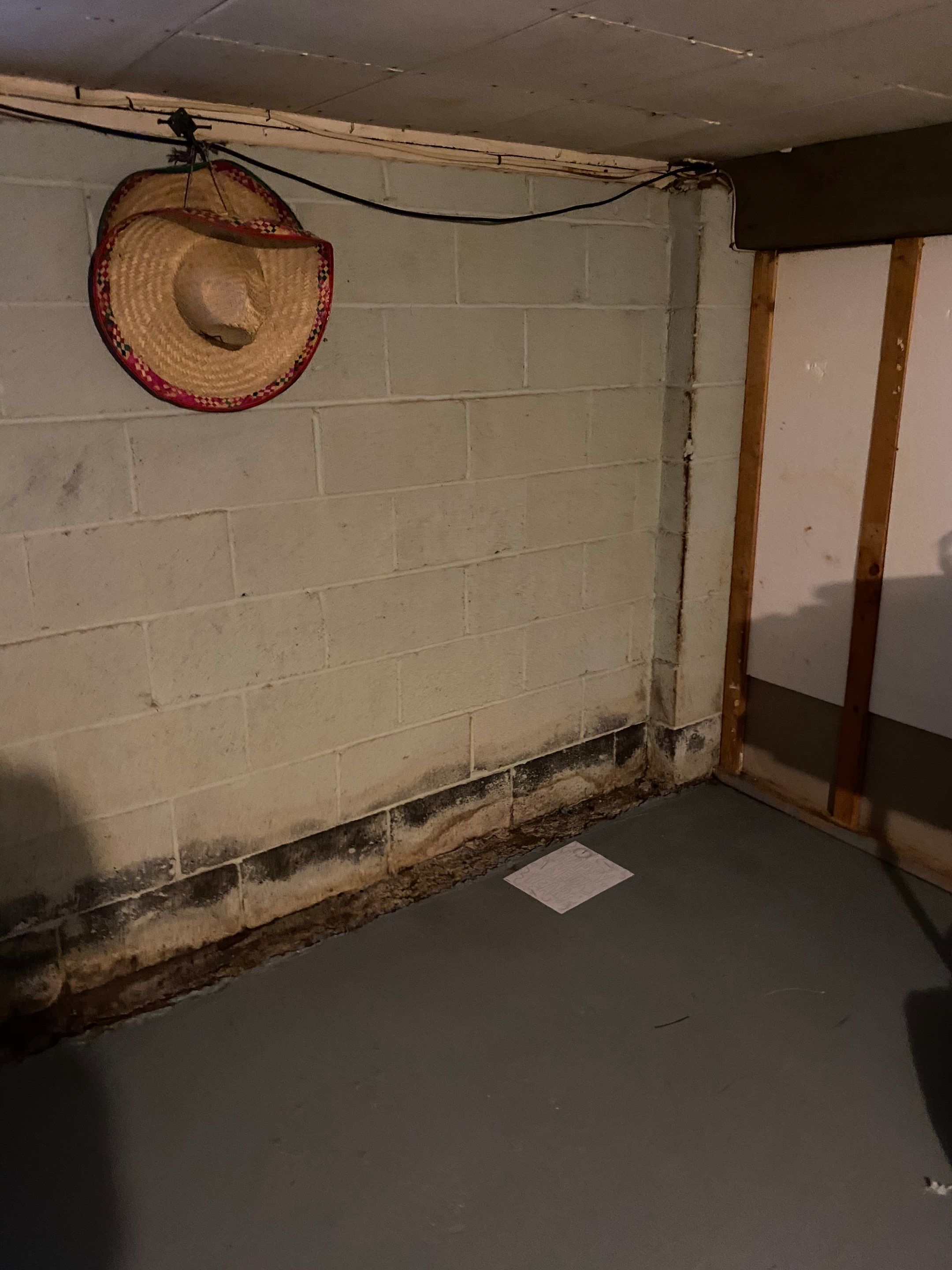 Interior French Drain Job in Cranford, NJ by Pure Service Pro, LLC 