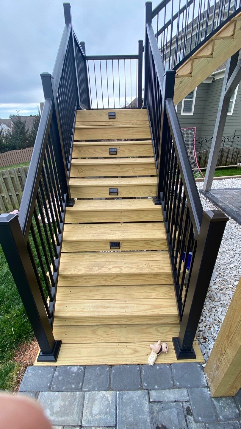 Deck using AcryFin by DuraSeal