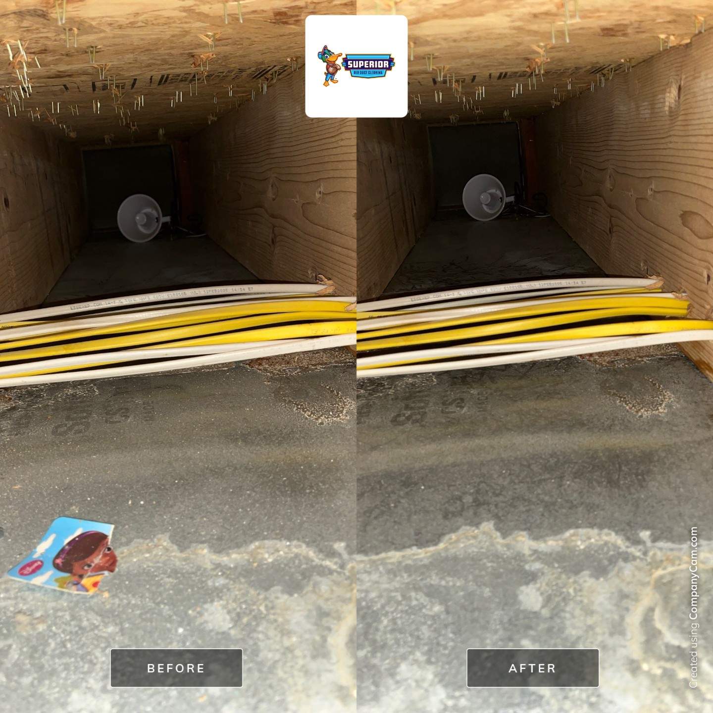 Air Duct Cleaning With a Vacuum Truck in Warren, OH by Superior Air Duct Cleaning