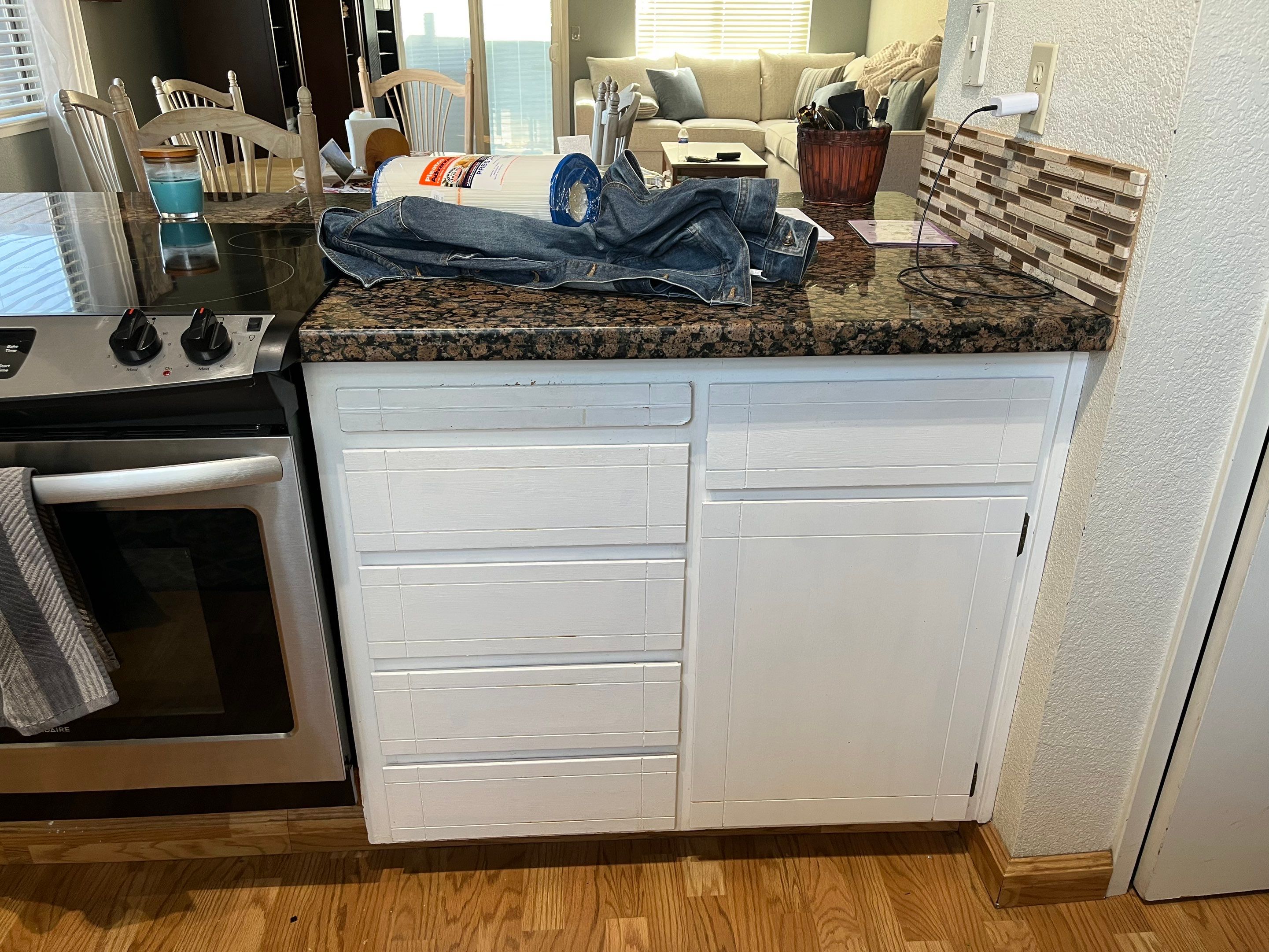 Kitchen Cabinet Painting and Refacing in Modesto by Lancaster Painting