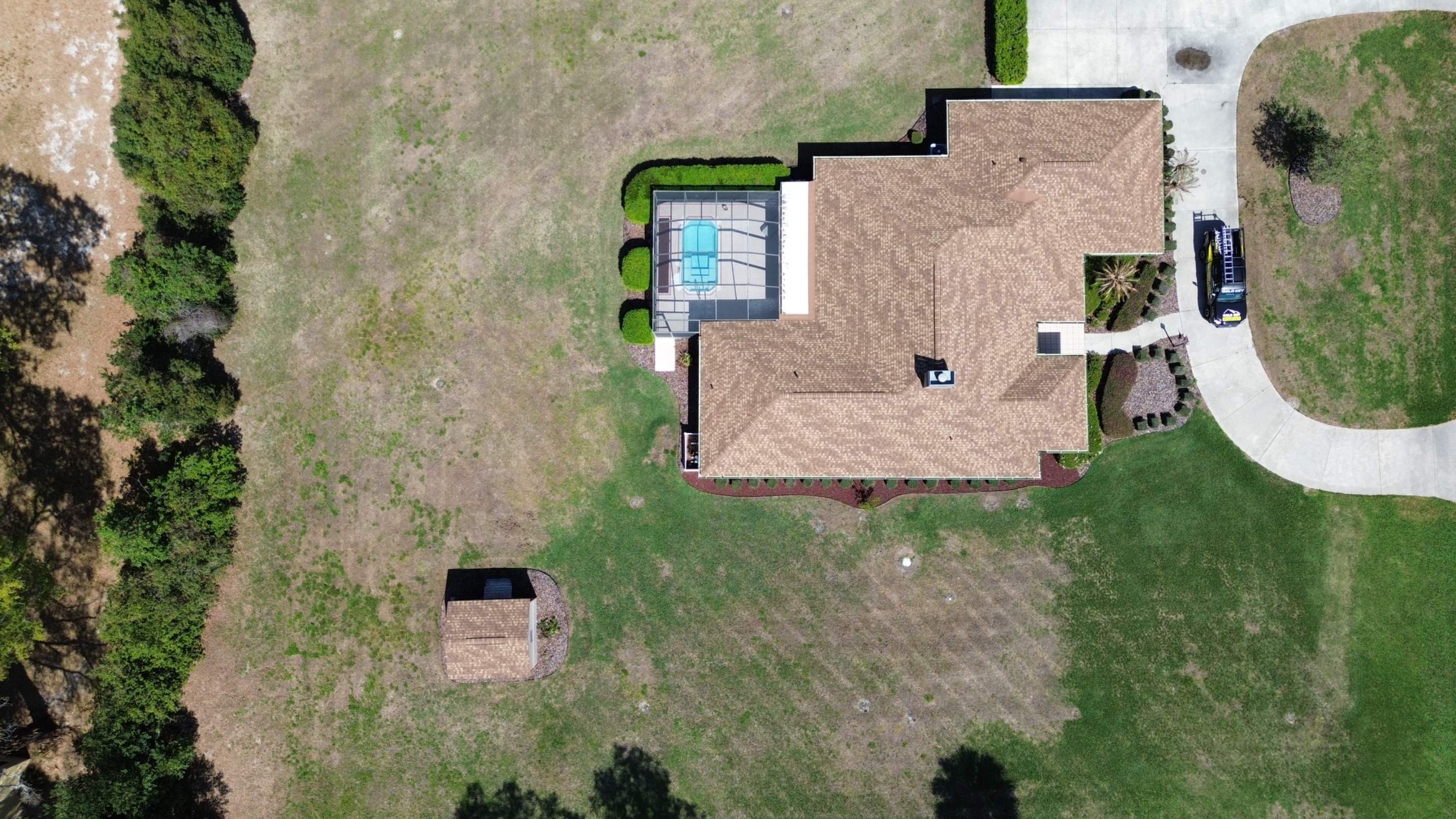 Shingle reroof in Fruitland Park FL by Gold Key Roofing