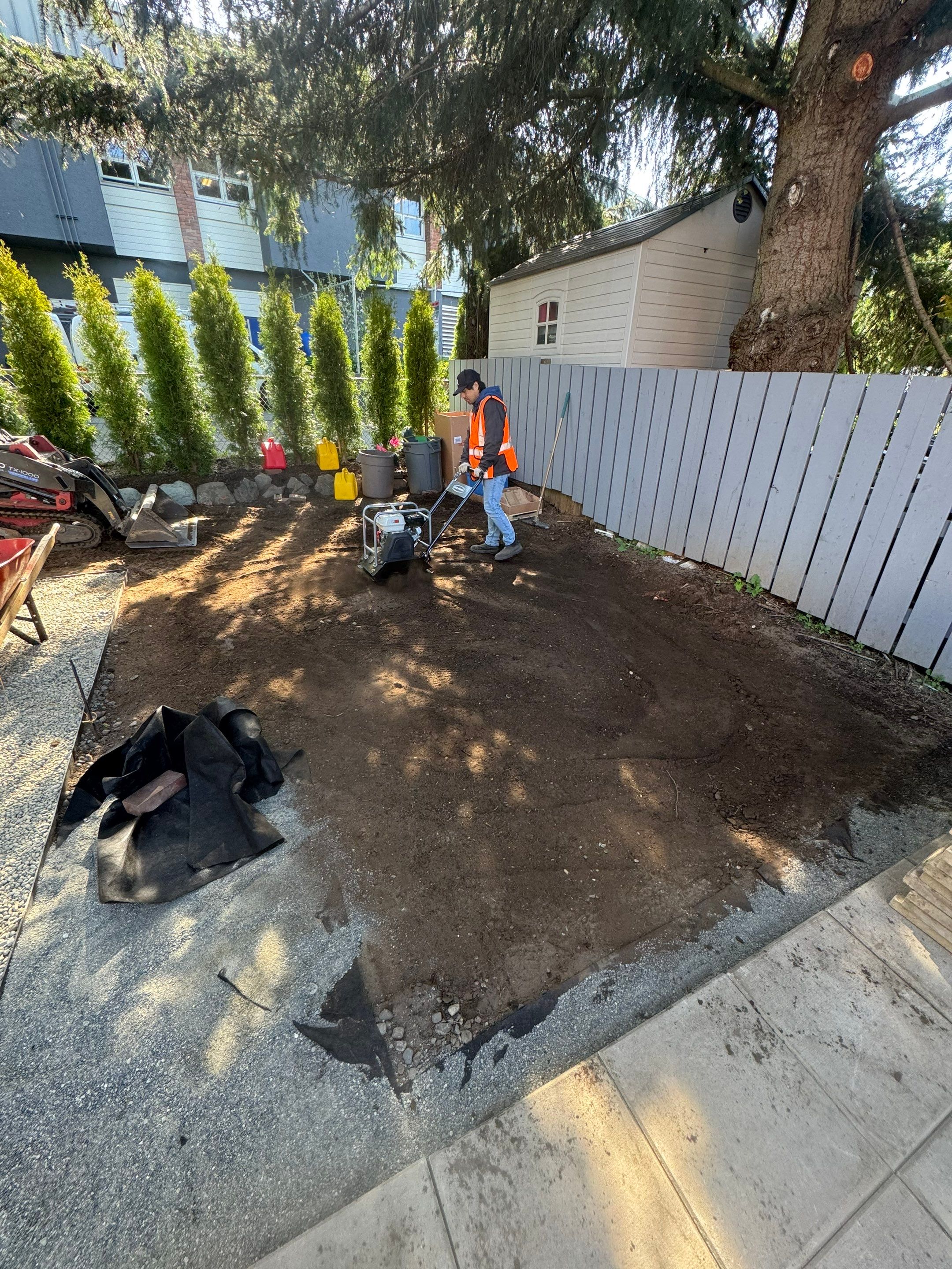 Complete backyard transformation by Habanero Garden and Exterior Care