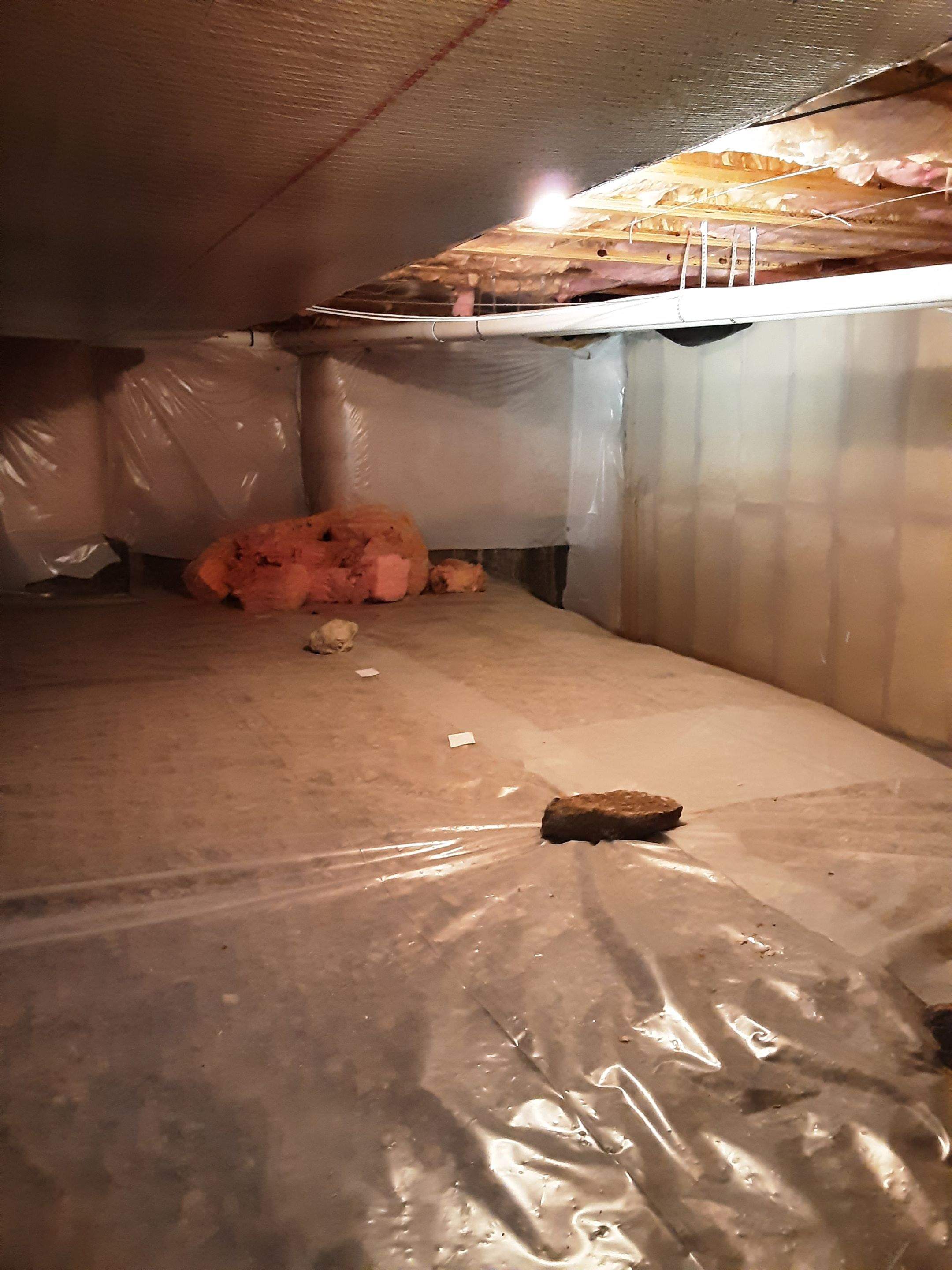 Interior water damage inspection by ASAP Roofing & Exteriors