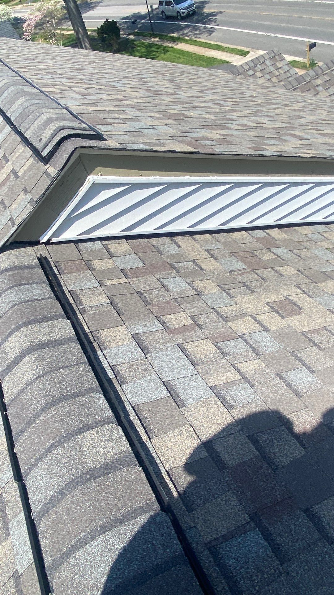 Burke: Residential Roof Replacement with CertainTeed Landmark Pro in Max Def Weathered Wood by RM Banning, Inc.