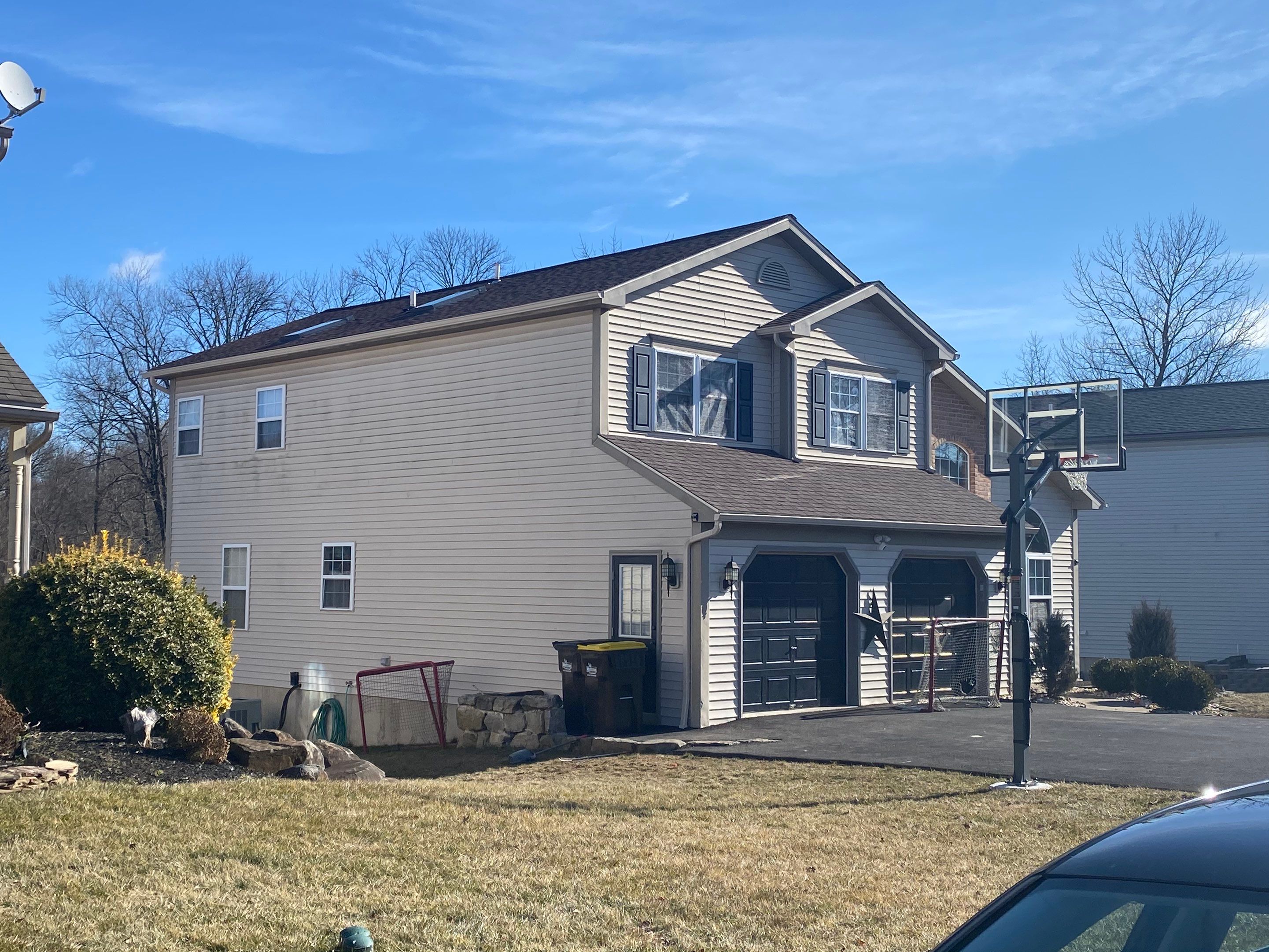 Roofing Installation using CertainTeed Landmark - Burnt Sienna by Storm Guard of Ches-Mont PA