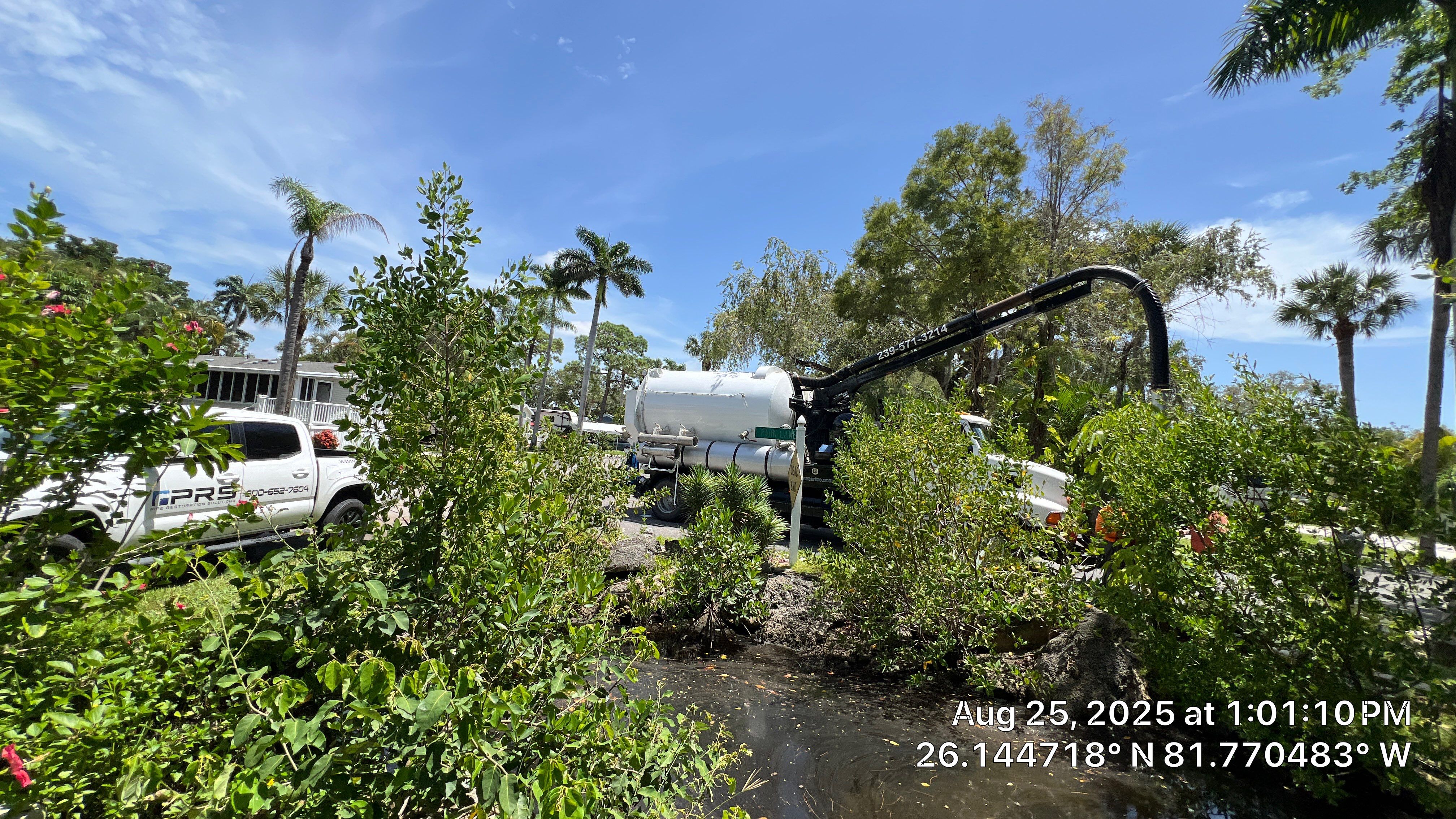 Naples RV Resort Stormwater System Maintenance  by Don Mar, Inc. Storm Water Solutions