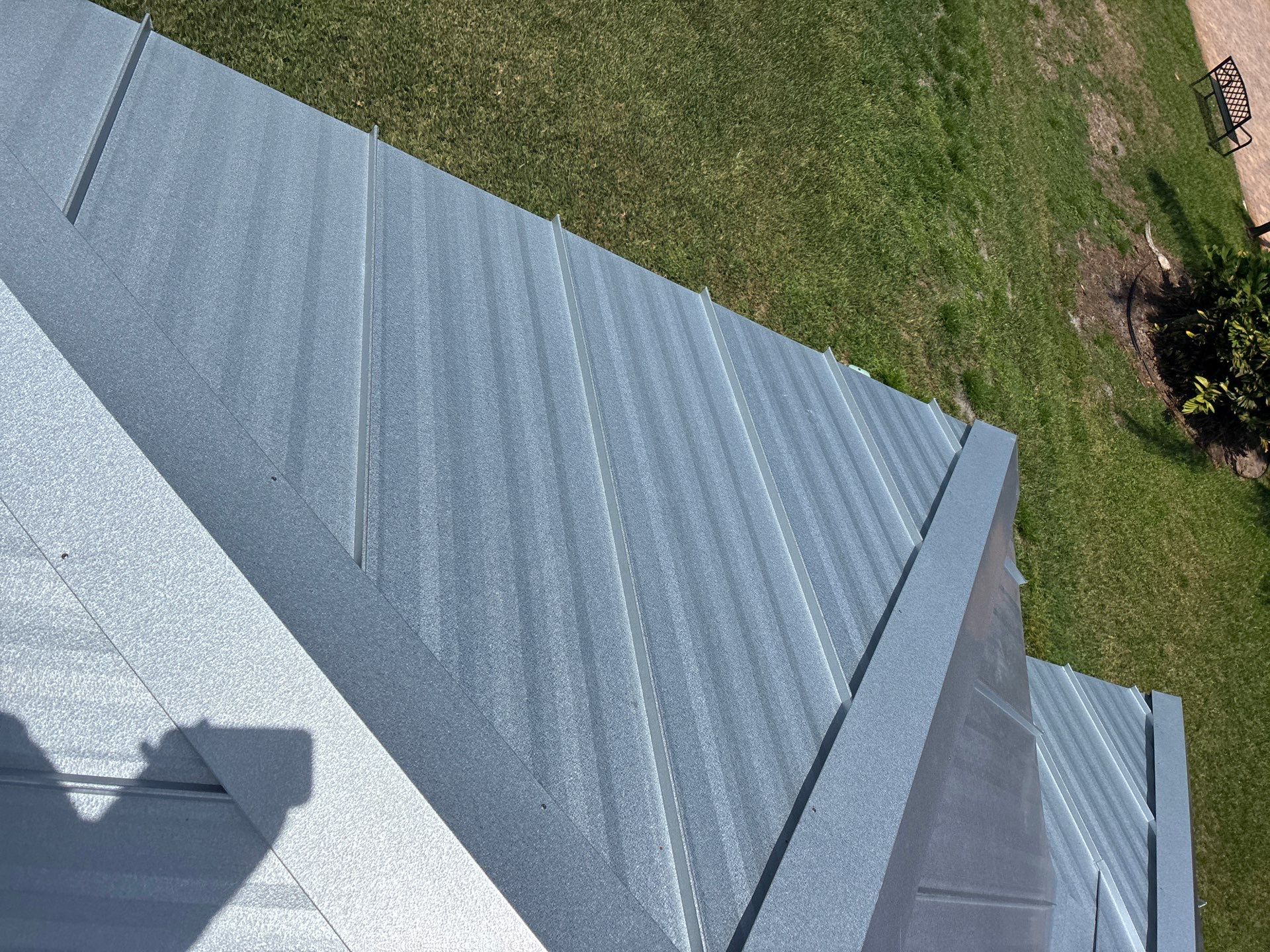 24ga 1" Nail-Strip Mill Finish by Total Roofing System The Metal Roof Experts