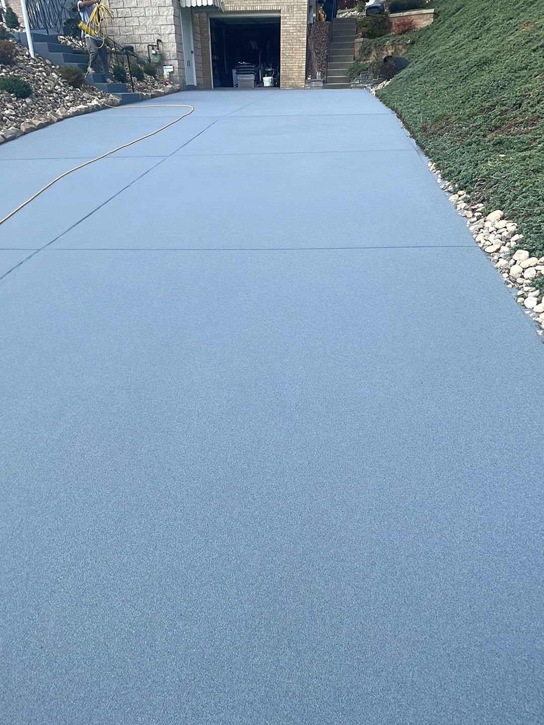 Driveway + Porch + Steps + Walkway Project in Robinson by Floors in a Day, Inc