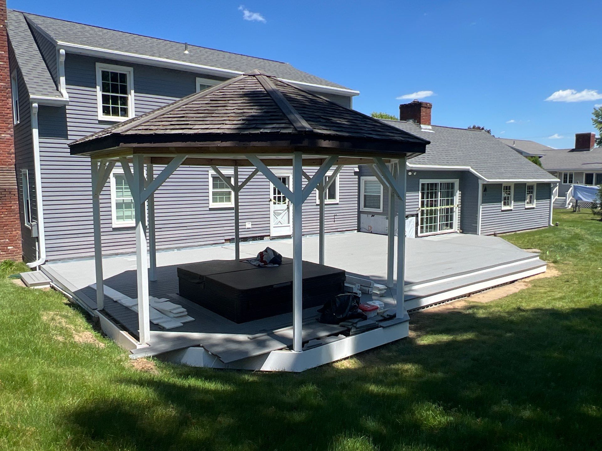 Deck Repair using Trex Select Decking by Chagnon Building & Remodeling LLC